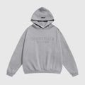 Essentials Fear Of God Gray Hoodie