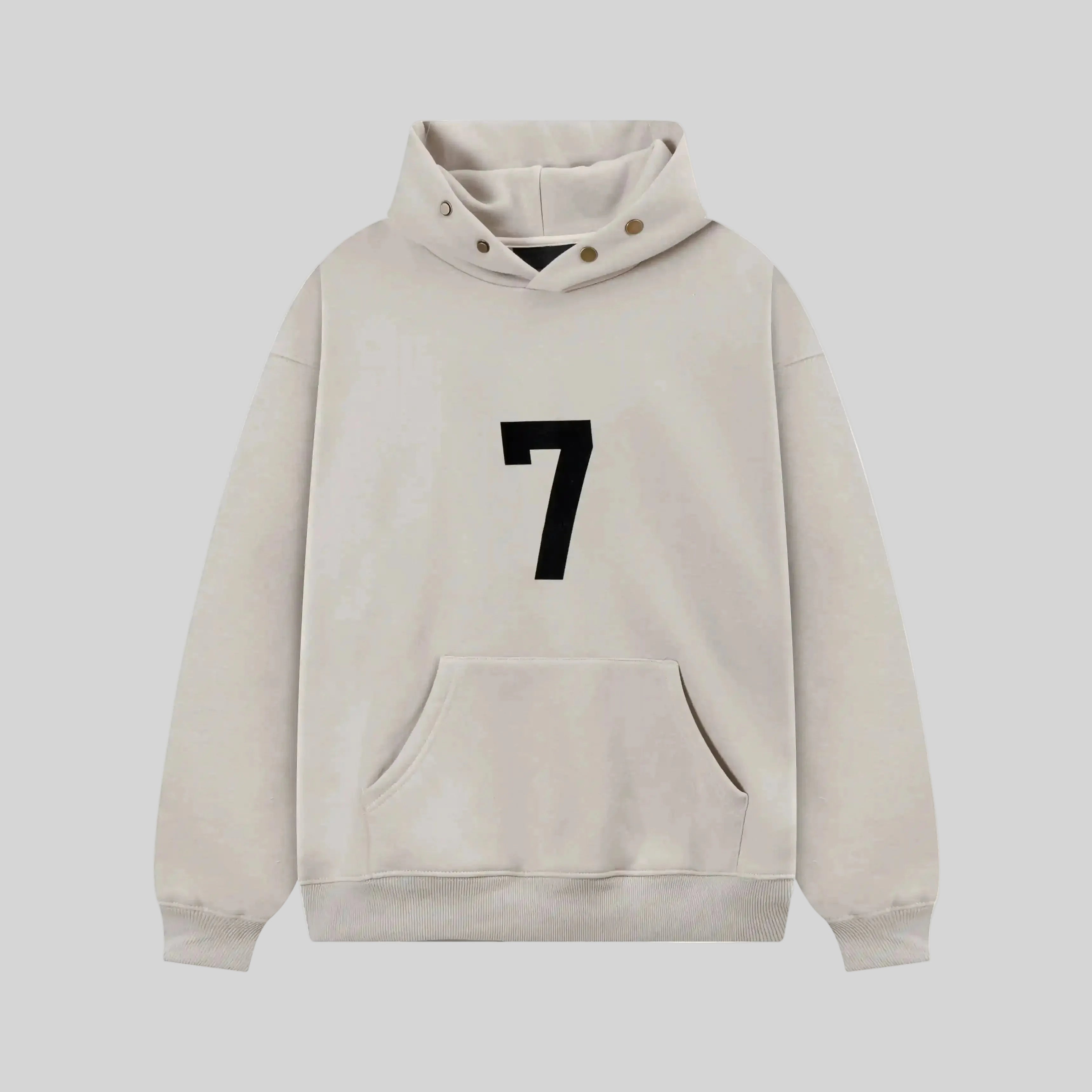 Essentials Fear Of God Gray Signature Hoodie