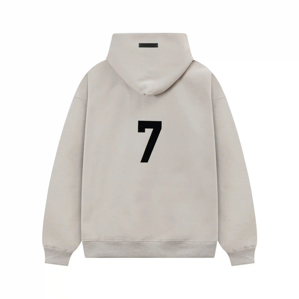 Essentials Fear Of God Gray Signature Hoodies