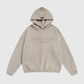 Essentials Fear Of God Heathered Gray Hoodie