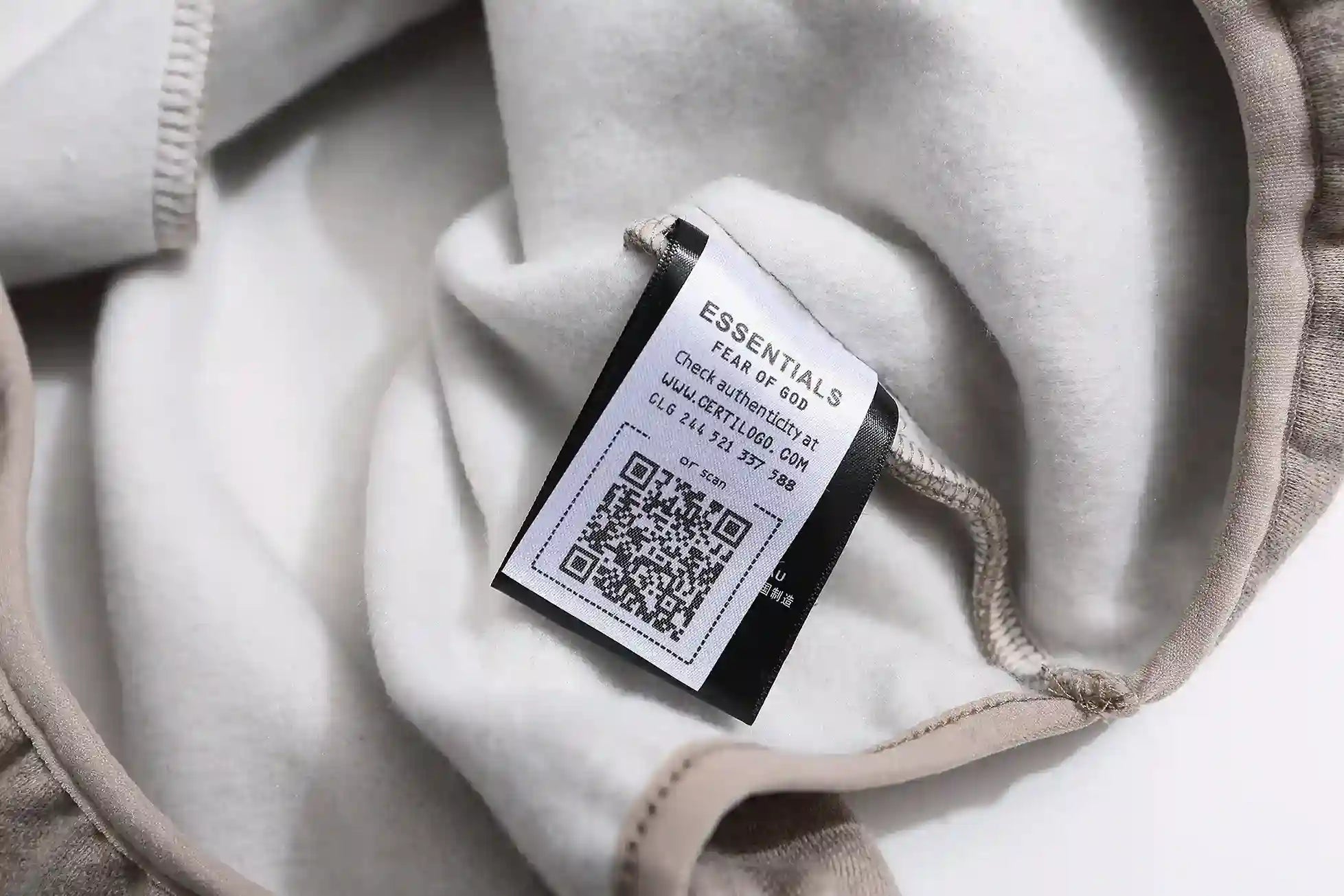 Essentials Heathered Gray FOG Hoodies