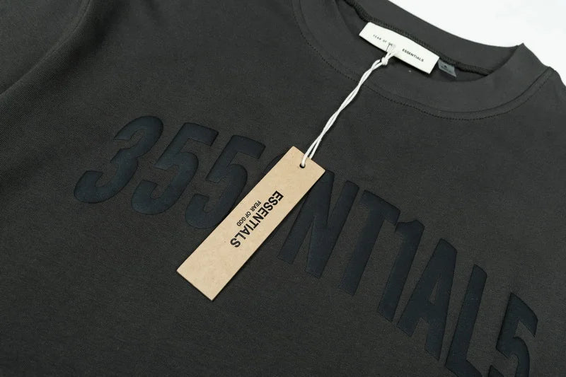 Essentials Light Black Short Sleeve T-Shirt