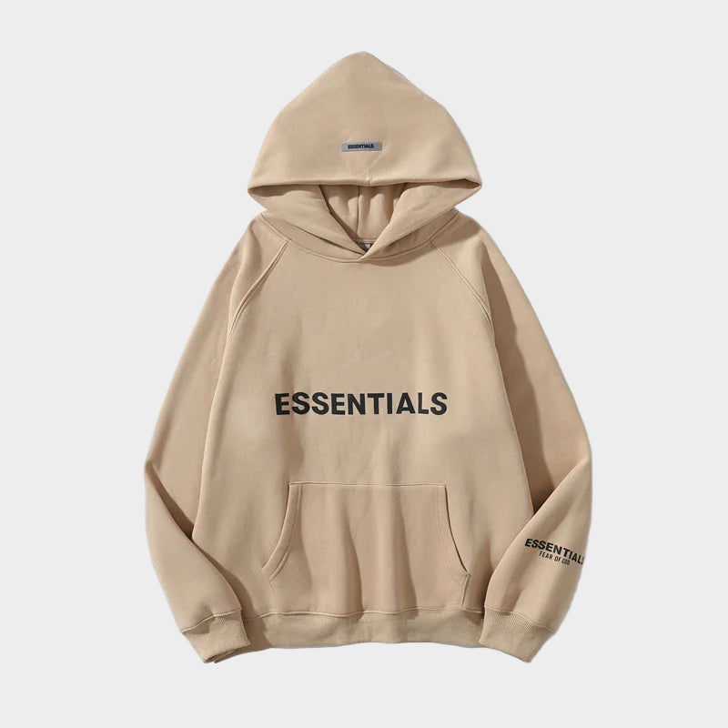 ESSENTIALS Clothing Brown Hoodie