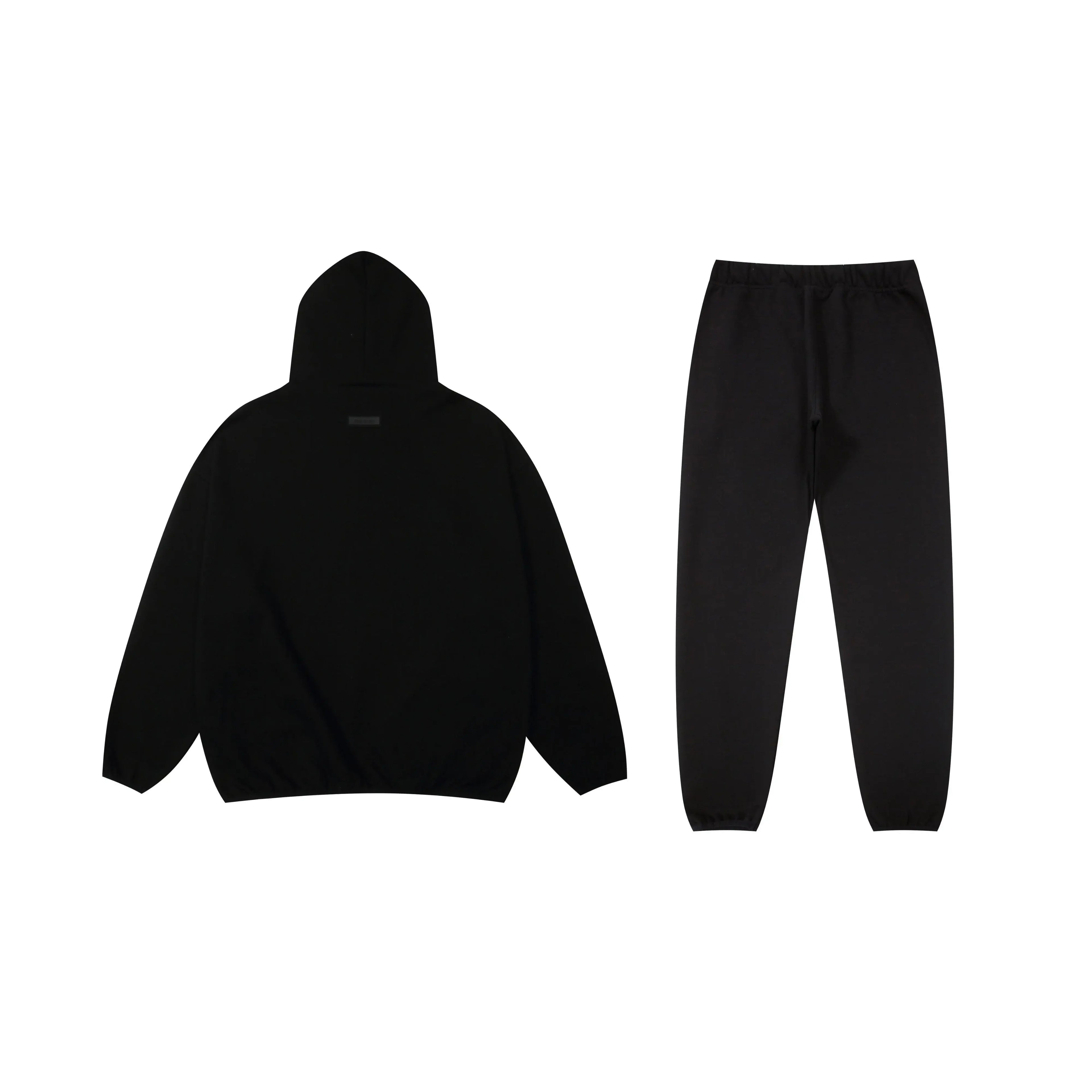 FEAR OF GOD ESSENTIALS Clothing Black Long Sleeve Tracksuit 2