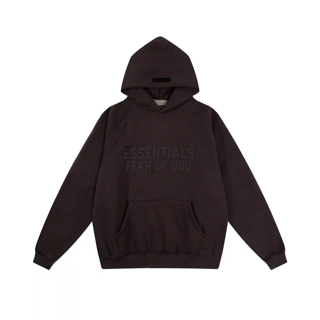 FEAR OF GOD ESSENTIALS Clothing English Walnut Long Sleeve Tracksuit 3