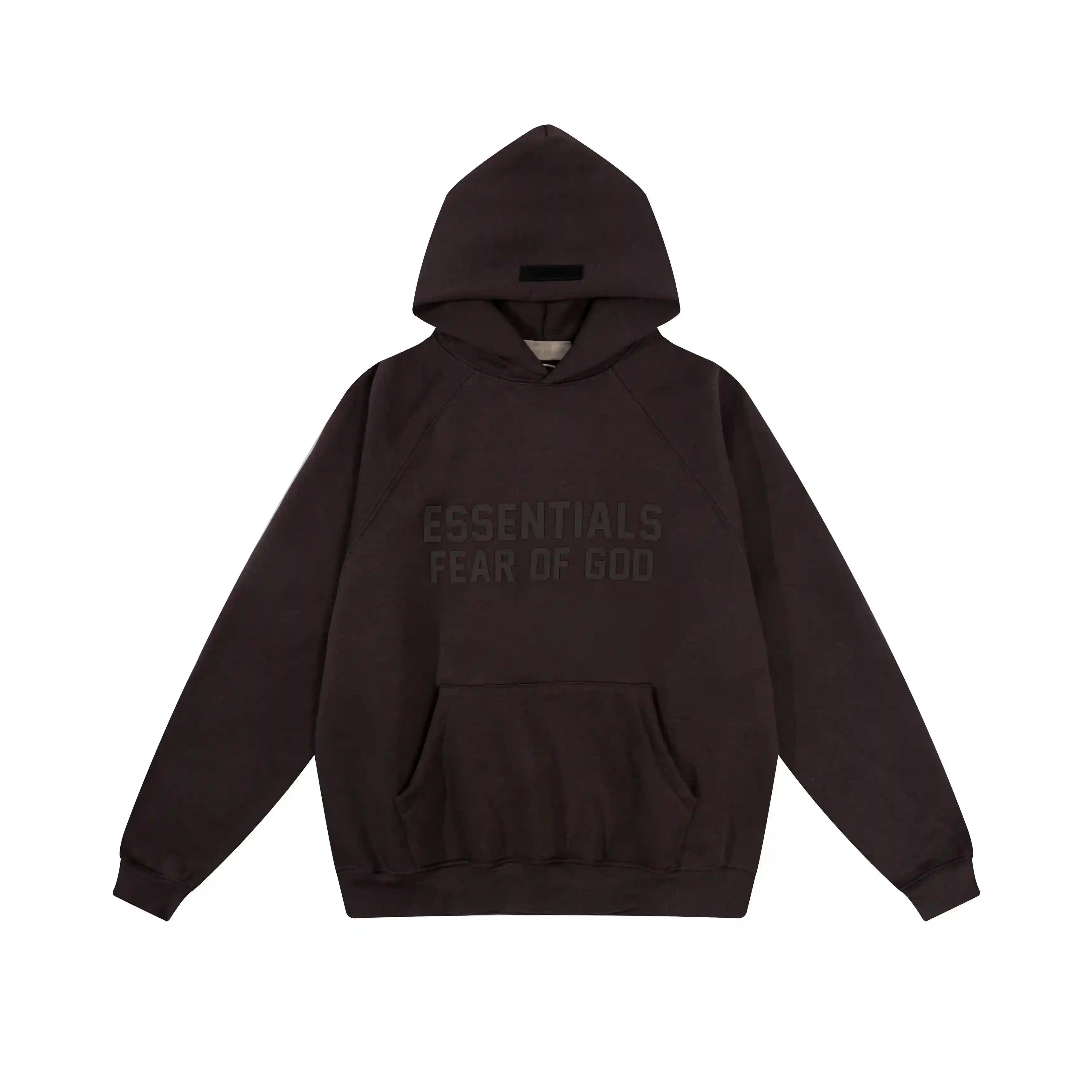 FEAR OF GOD ESSENTIALS Clothing English Walnut Long Sleeve Tracksuit 3