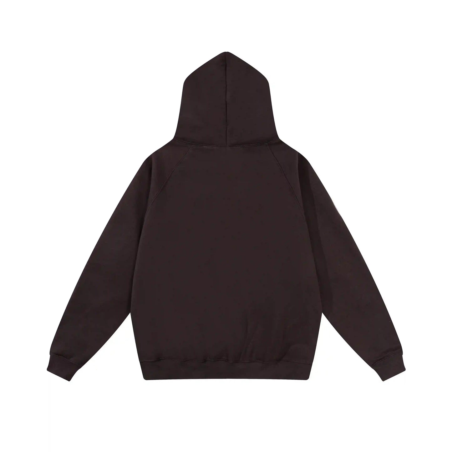 English walnut Essentials hood rubberized label detail close-up