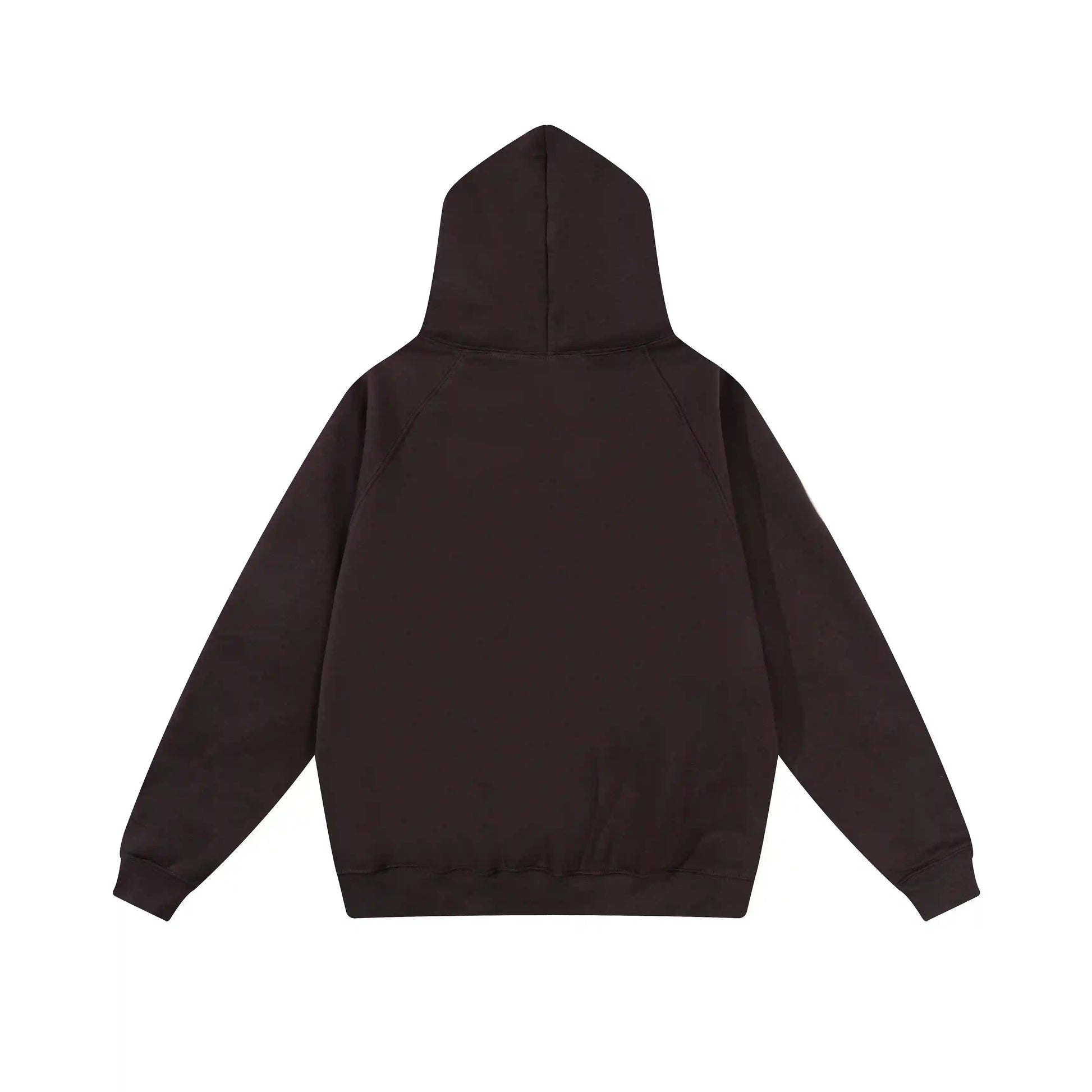 English walnut Essentials hood rubberized label detail close-up