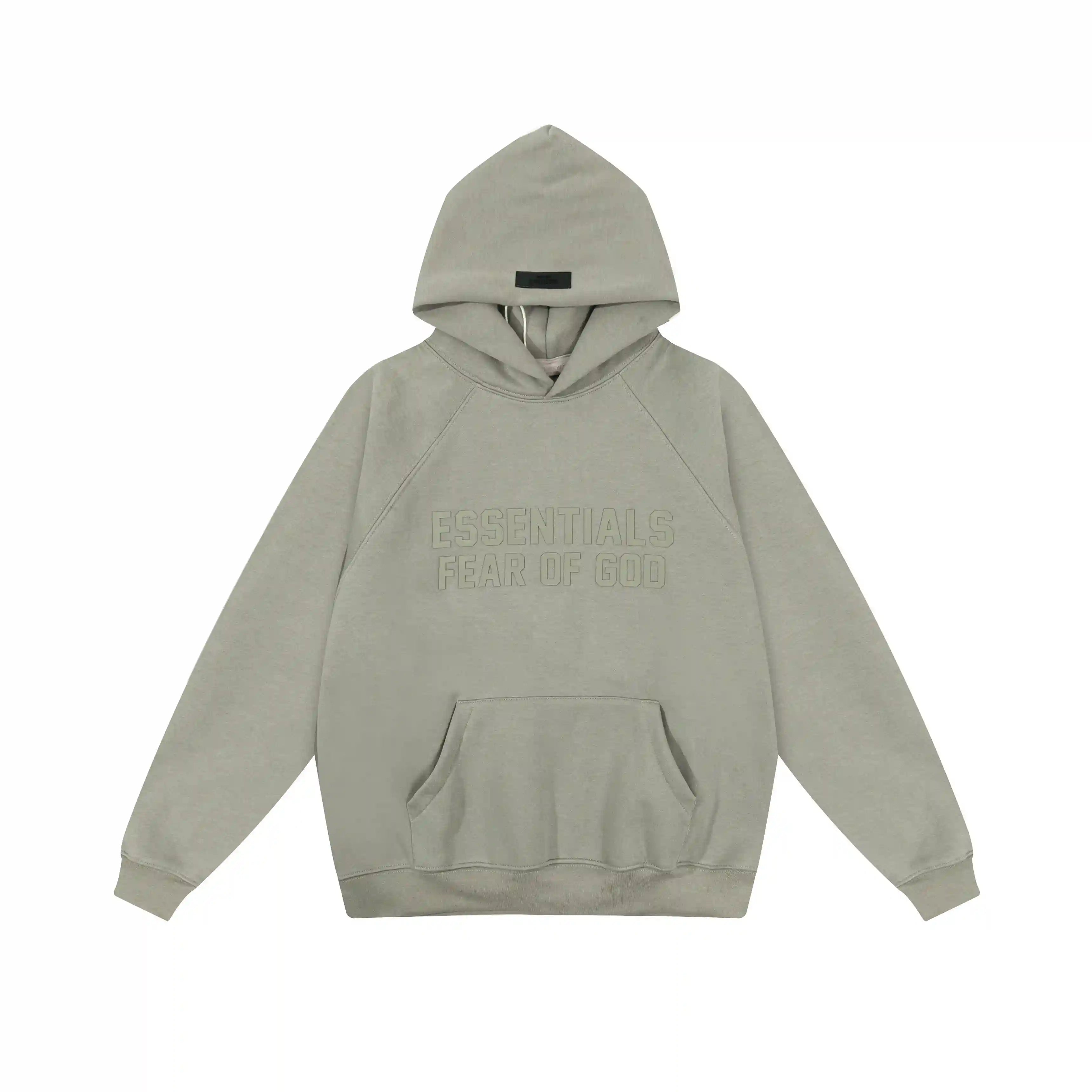 FEAR OF GOD ESSENTIALS Clothing Light Heathered Grey Long Sleeve Tracksuit 3