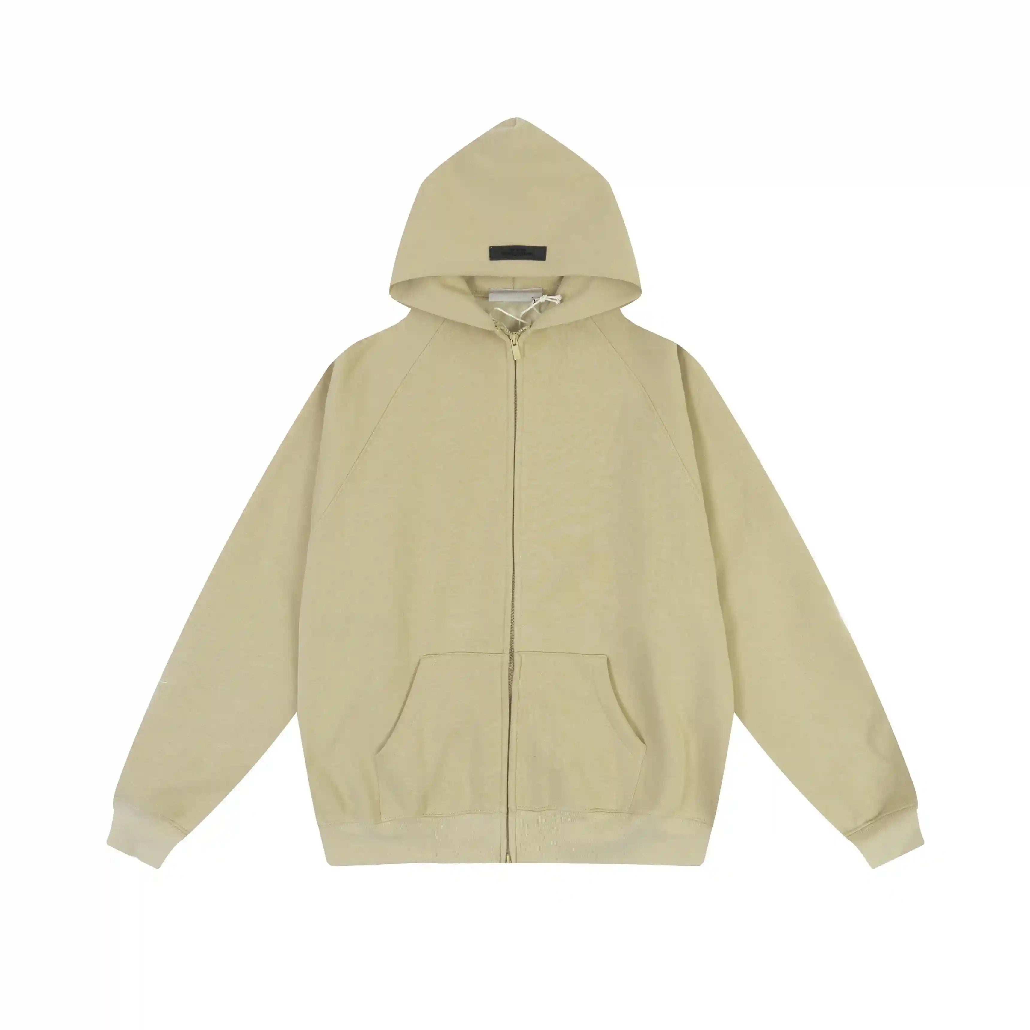 FEAR OF GOD ESSENTIALS Hooded Clothing Hampton Yellow Long Sleeve Tracksuit 3