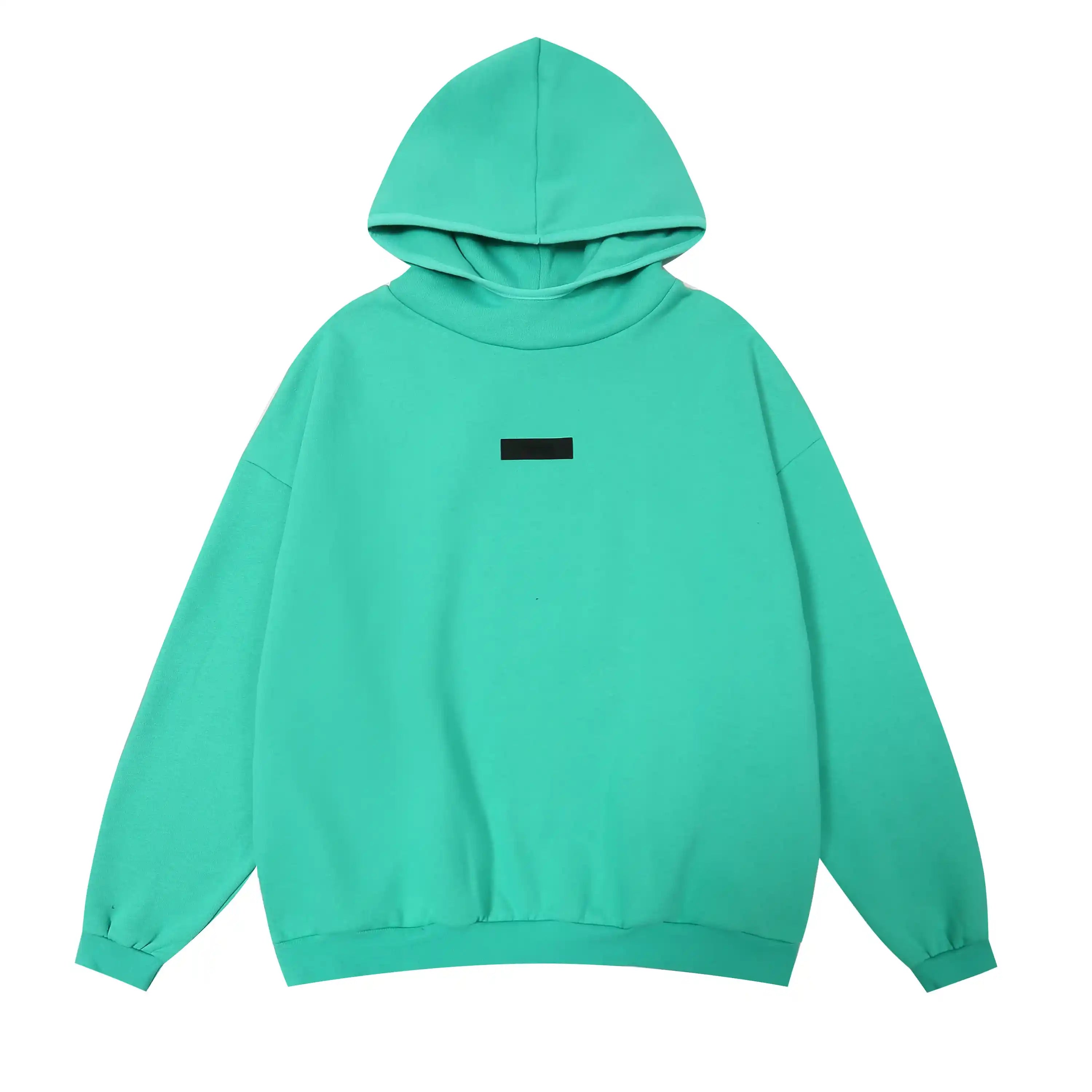 FEAR OF GOD Hooded ESSENTIALS Clothing Aqua Green Long Sleeve Tracksuit 3