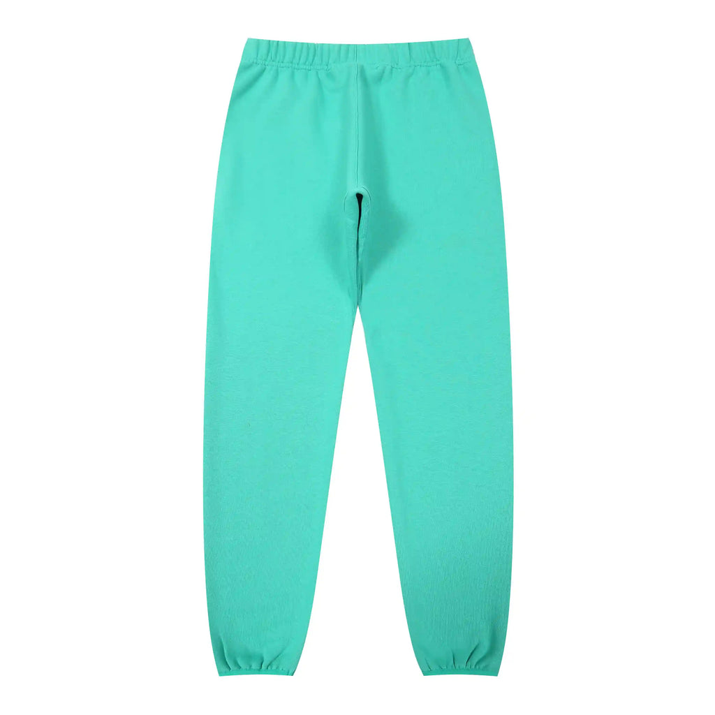 FEAR OF GOD Hooded ESSENTIALS Clothing Aqua Green Long Sleeve Tracksuit 6