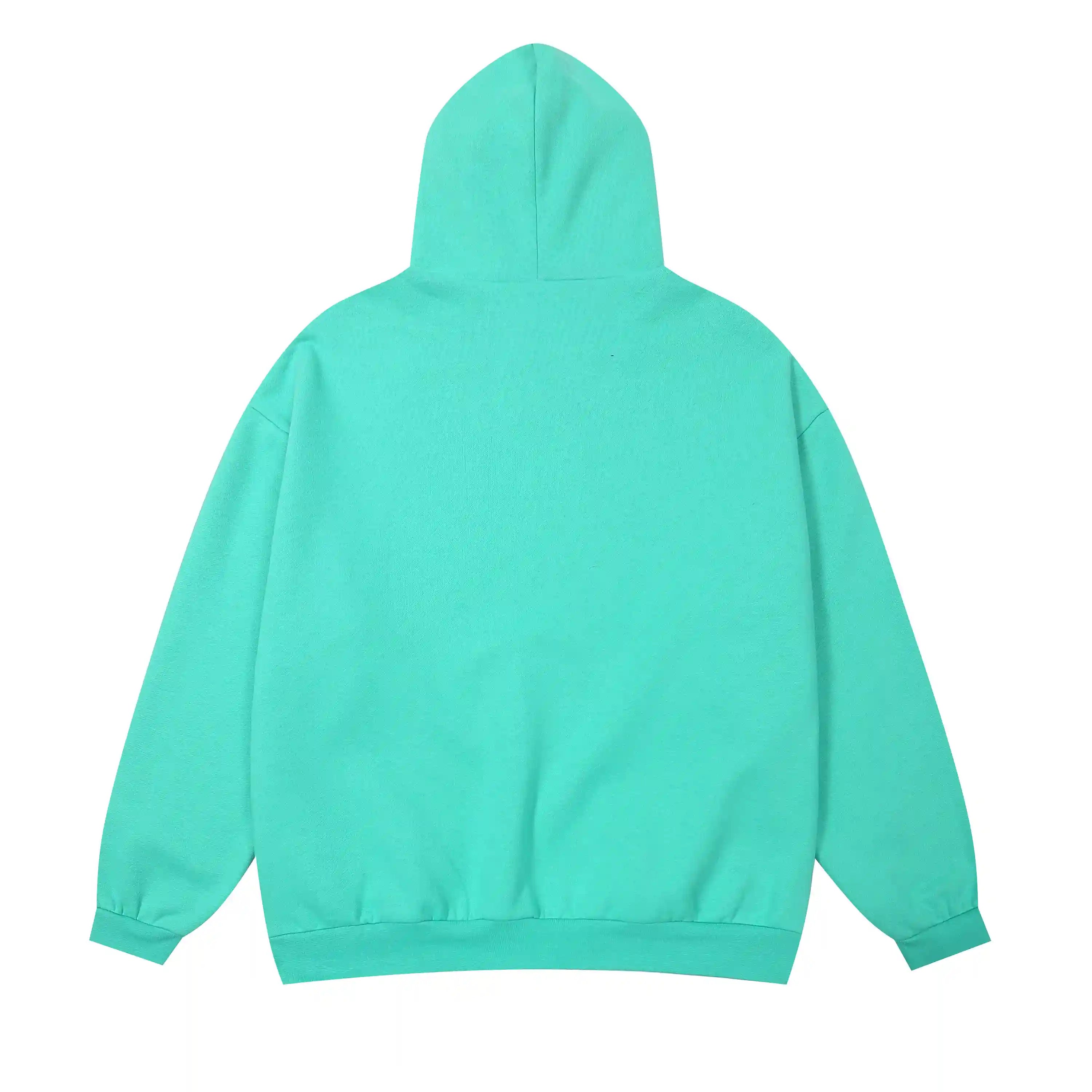 FEAR OF GOD Hooded ESSENTIALS Clothing Aqua Green Longsleeve Tracksuit 4