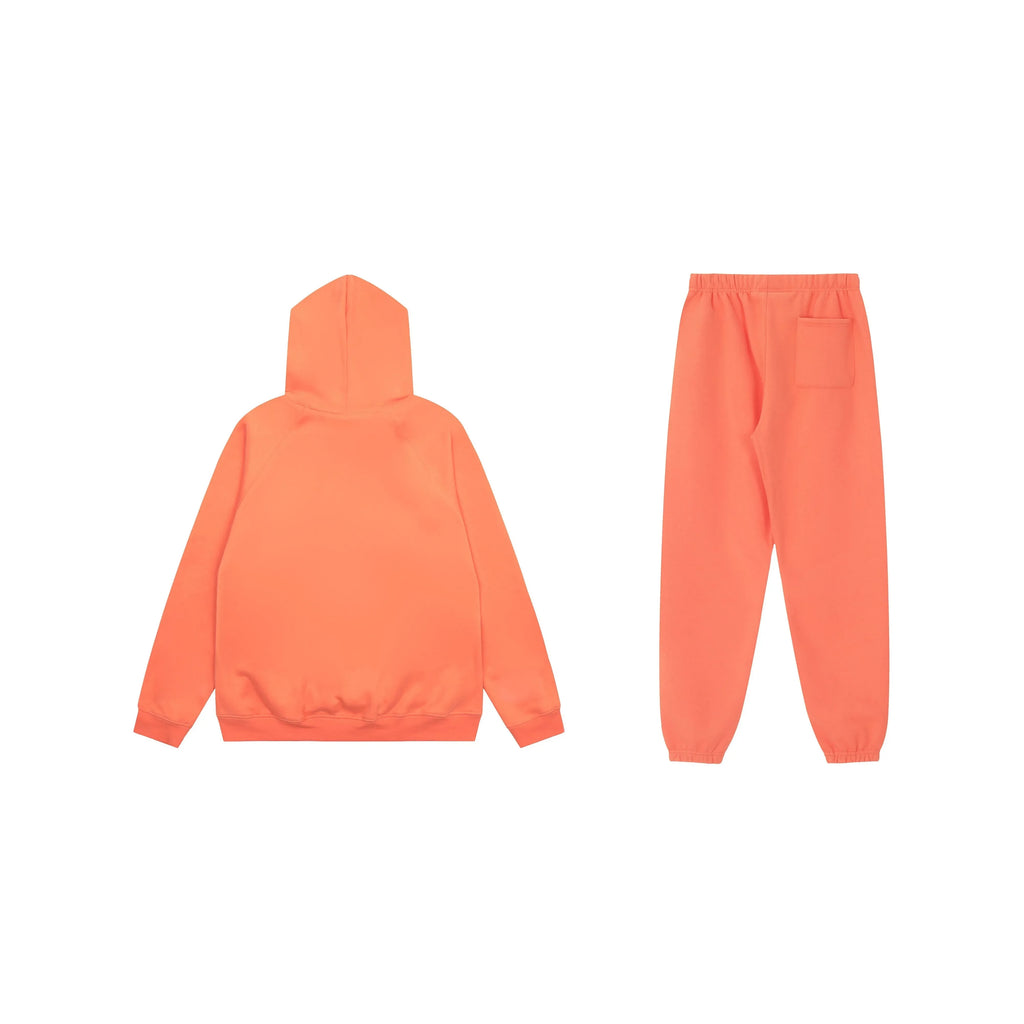 FEAR OF GOD Hooded ESSENTIALS Clothing Coral Long Sleeve Tracksuit 2