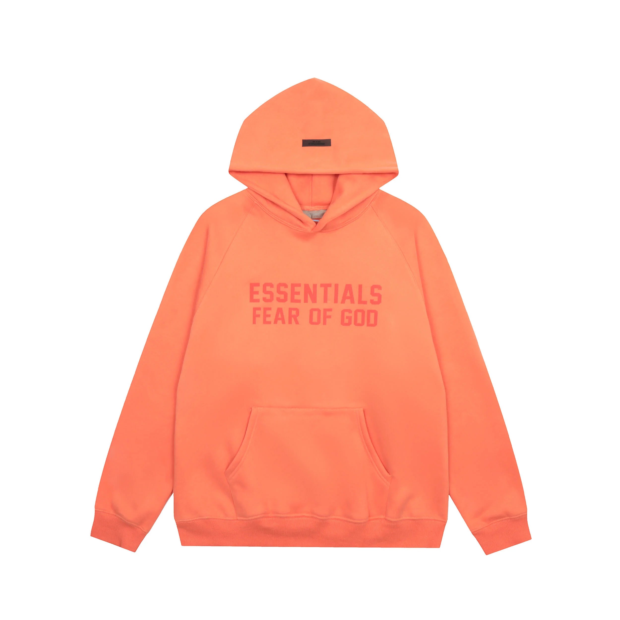 FEAR OF GOD Hooded ESSENTIALS Clothing Coral Long Sleeve Tracksuit 3