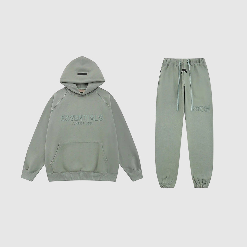 FEAR OF GOD Hooded ESSENTIALS Clothing Dawn Long Sleeve Tracksuit 1