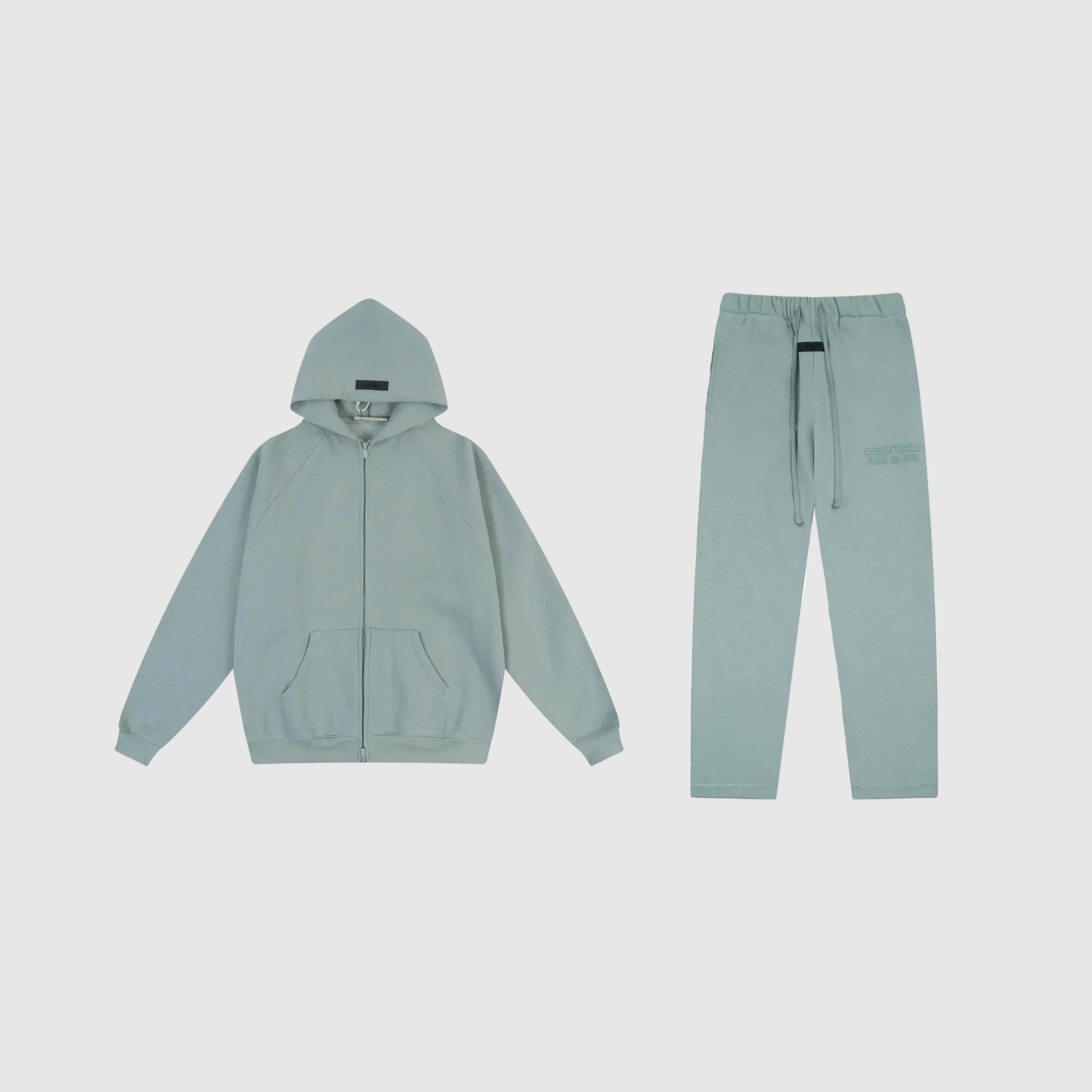 FEAR OF GOD Hooded ESSENTIALS Clothing Dawn Longsleeve Tracksuit 1