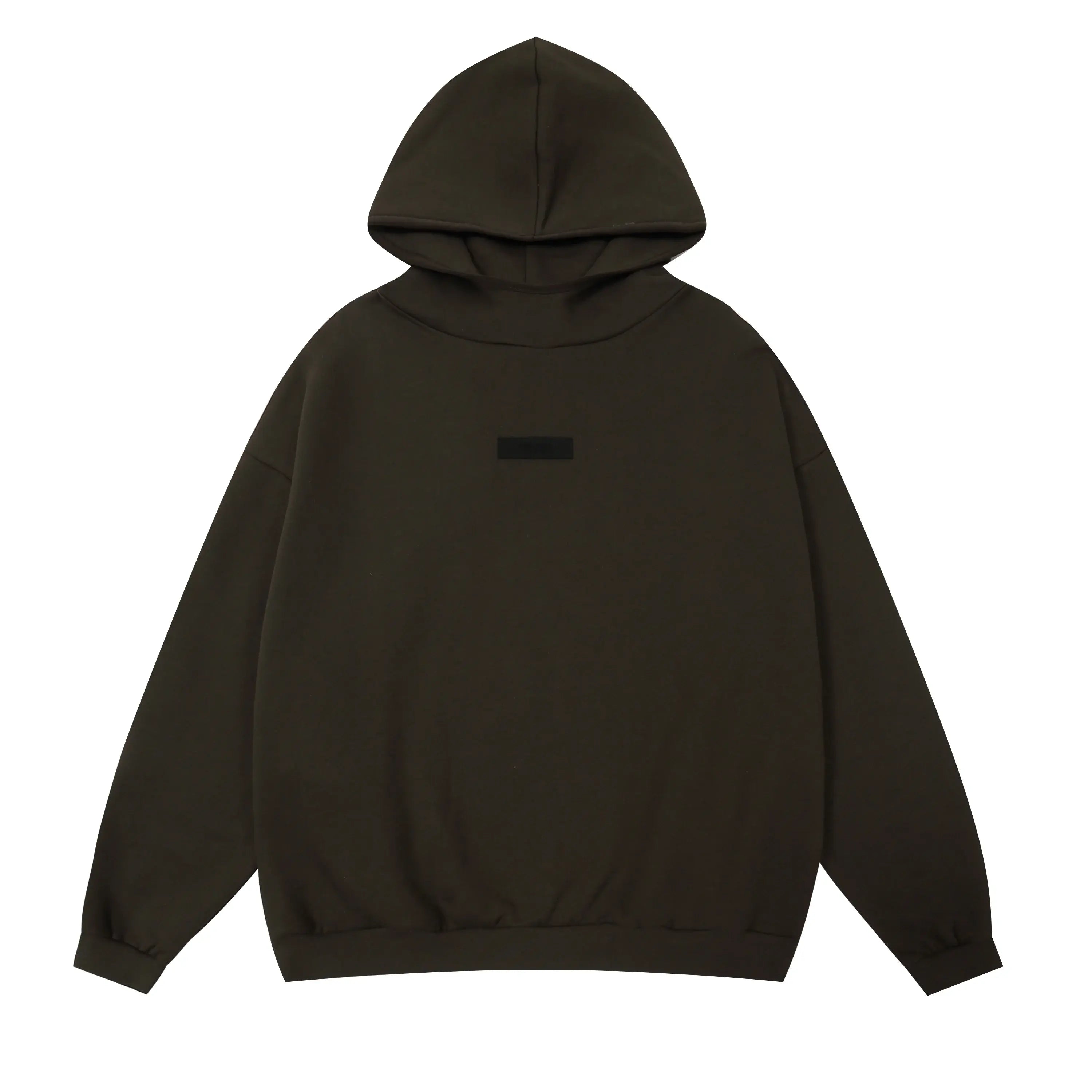 FEAR OF GOD Hooded ESSENTIALS Clothing English Walnut Long Sleeve Tracksuit 3