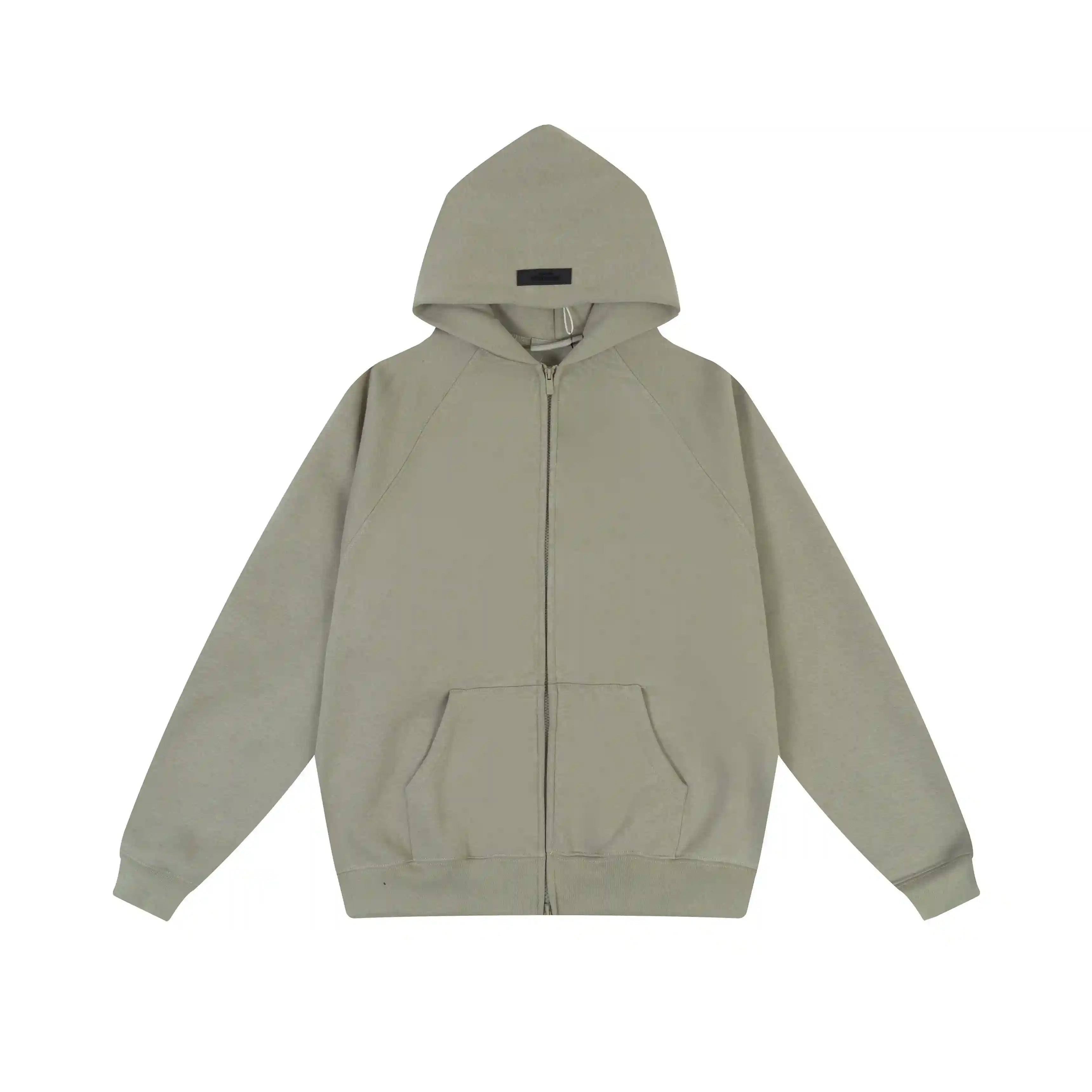 FEAR OF GOD Hooded ESSENTIALS Clothing Heathered Grey Tracksuit 3