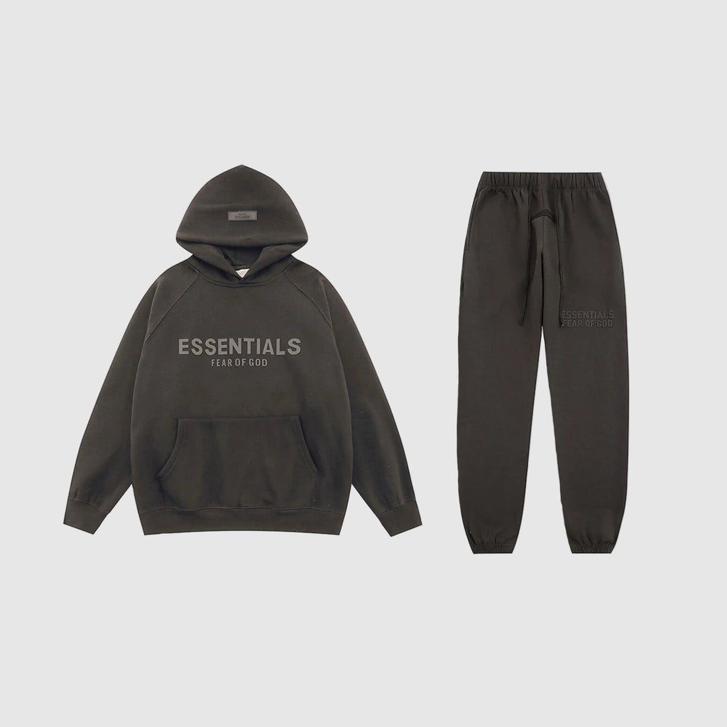 FEAR OF GOD Hooded Pure ESSENTIALS Clothing Ink Tracksuit 1