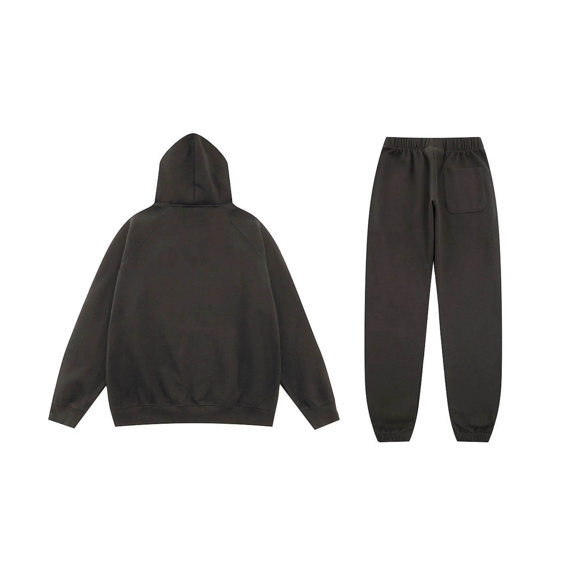 Essentials ink everyday comfort fleece hoodie with soft interior detail by Fear Of God