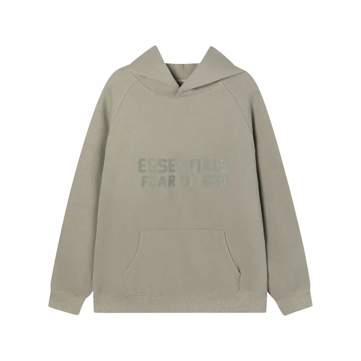 Essentials heathered grey urban comfort fleece joggers with elastic waistband comfort by Fear Of God