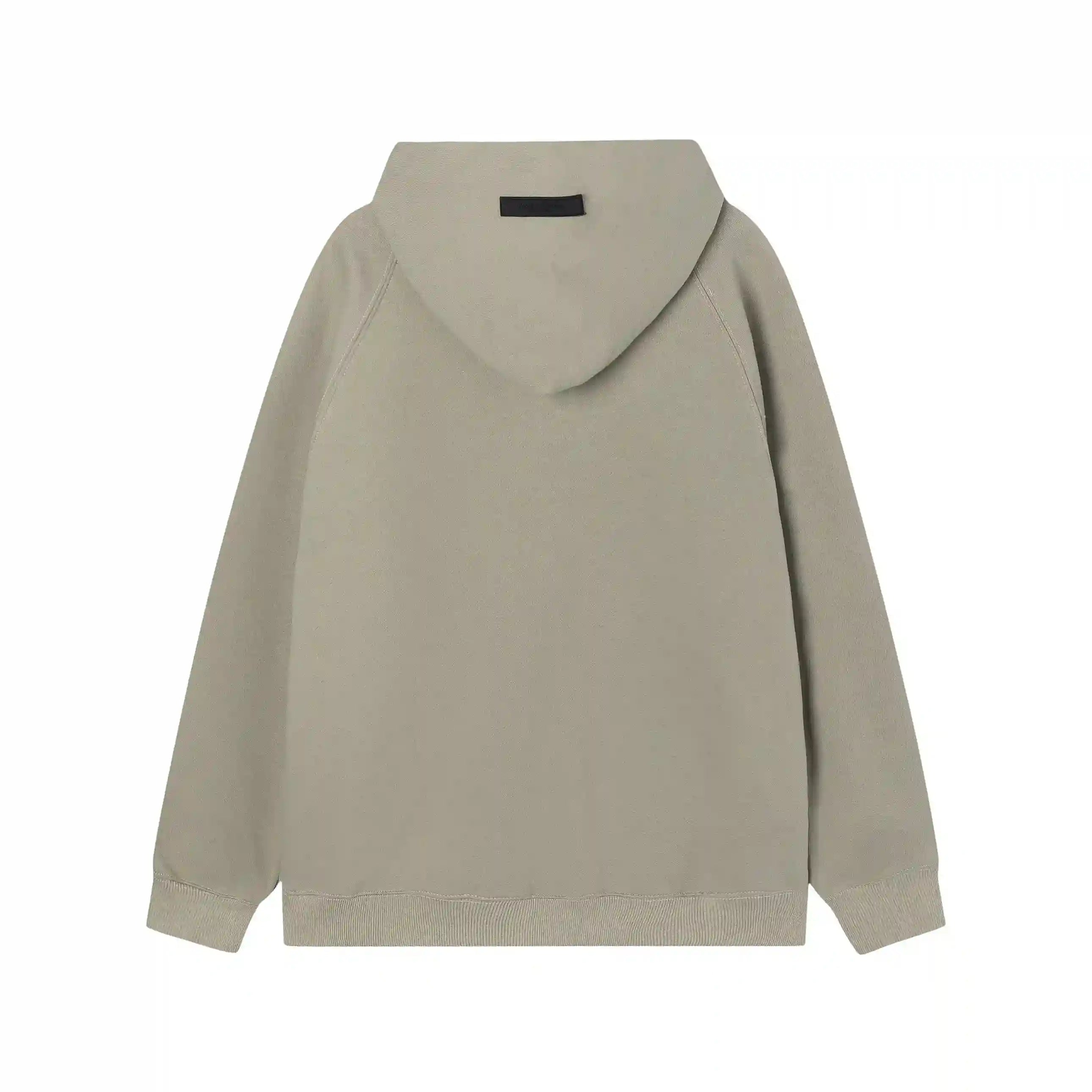 FEAR OF GOD Light ESSENTIALS Clothing Heathered Grey Longsleeve Tracksuit 4