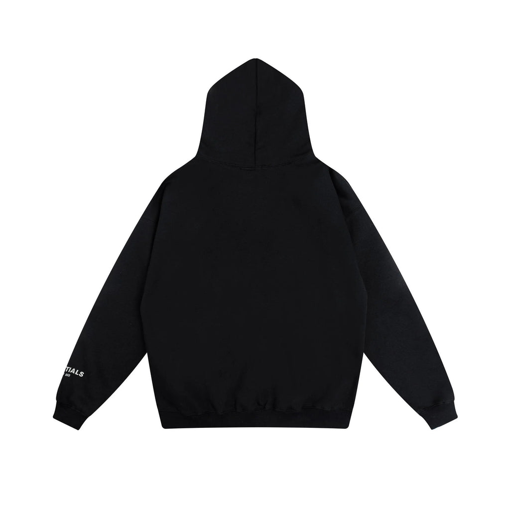 FEAR OF GOD New Stylish Hooded ESSENTIALS Clothing Black Long Sleeve Tracksuit 4