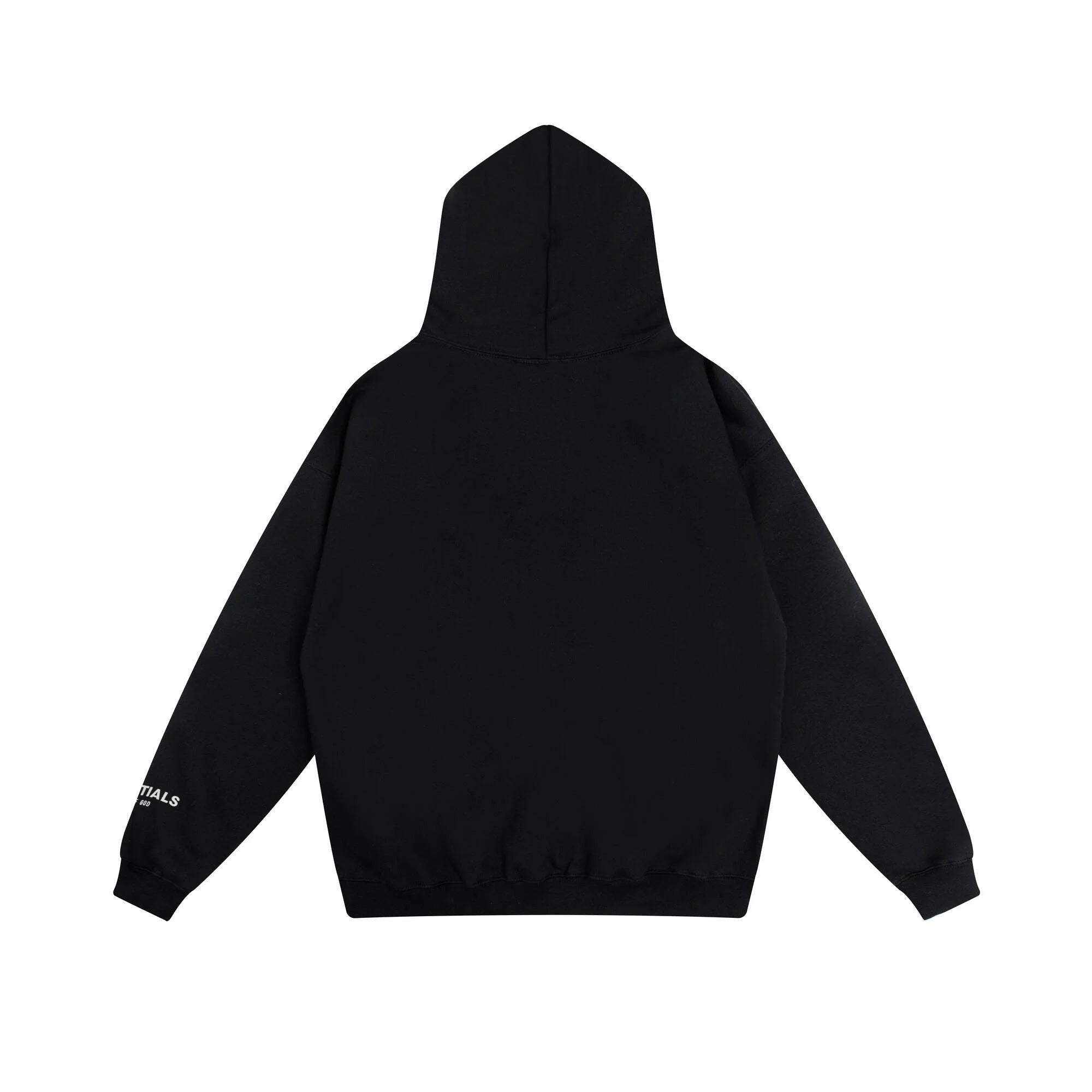 FEAR OF GOD Stylish Hooded ESSENTIALS Clothing Black Long Sleeve Tracksuit 4