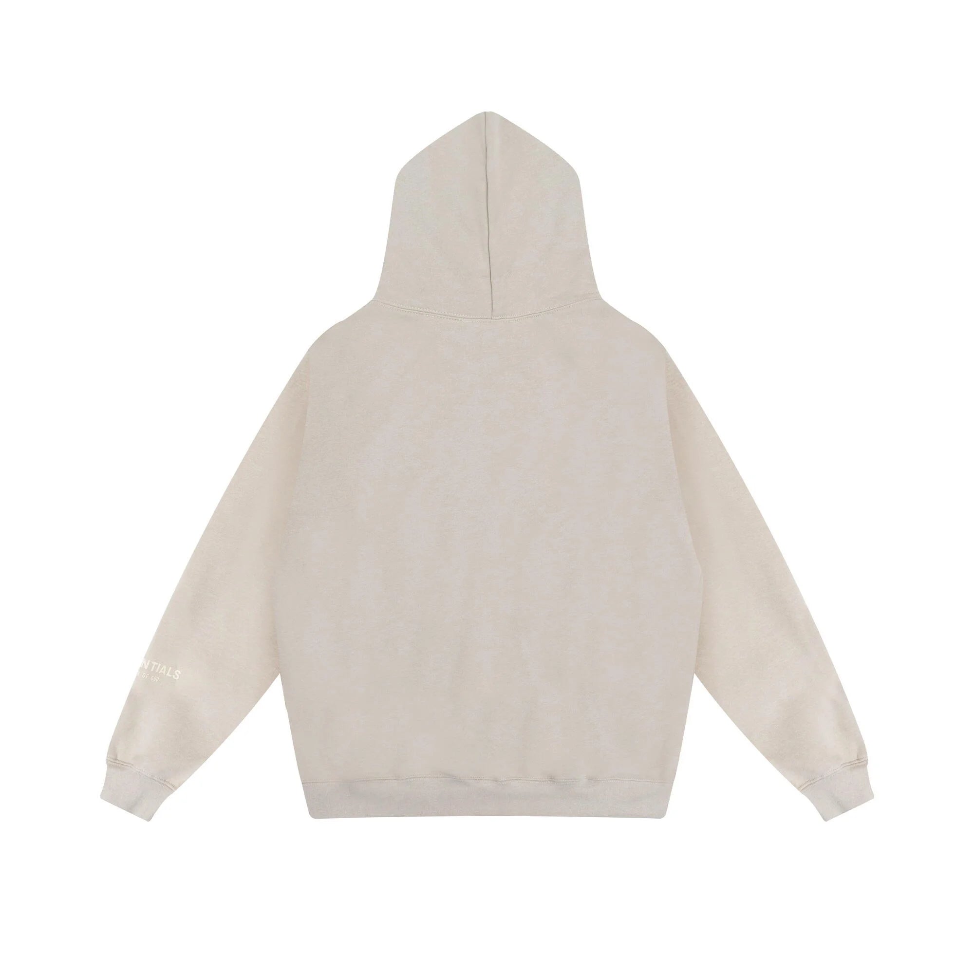 FEAR OF GOD Stylish Hooded ESSENTIALS Clothing Oatmeal Long Sleeve Tracksuit 4