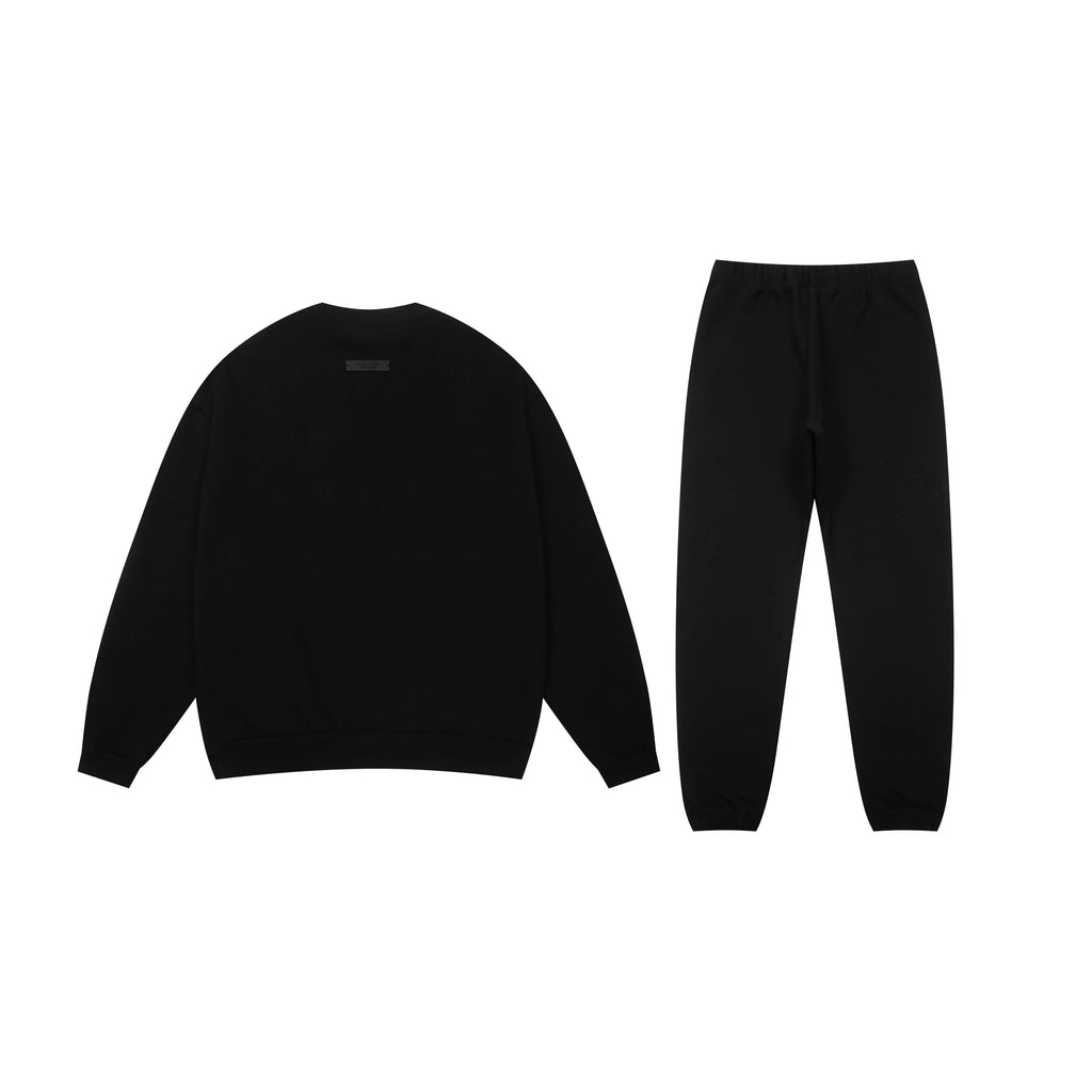 (FOG) ESSENTIALS Batch Clothing Black Tracksuit 2
