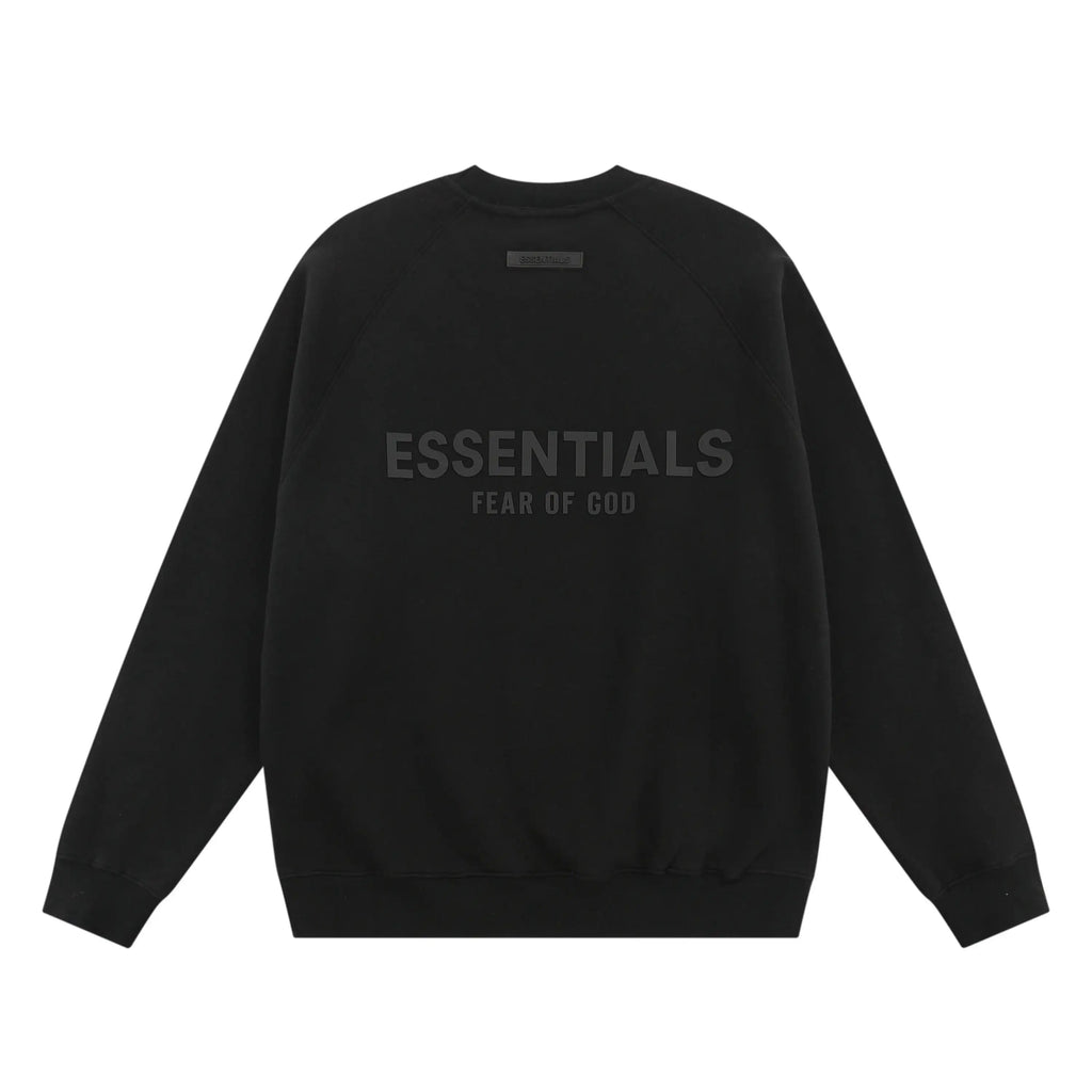 FOG ESSENTIALS Clothing Black LongSleeve Sweatshirt Tracksuit 4