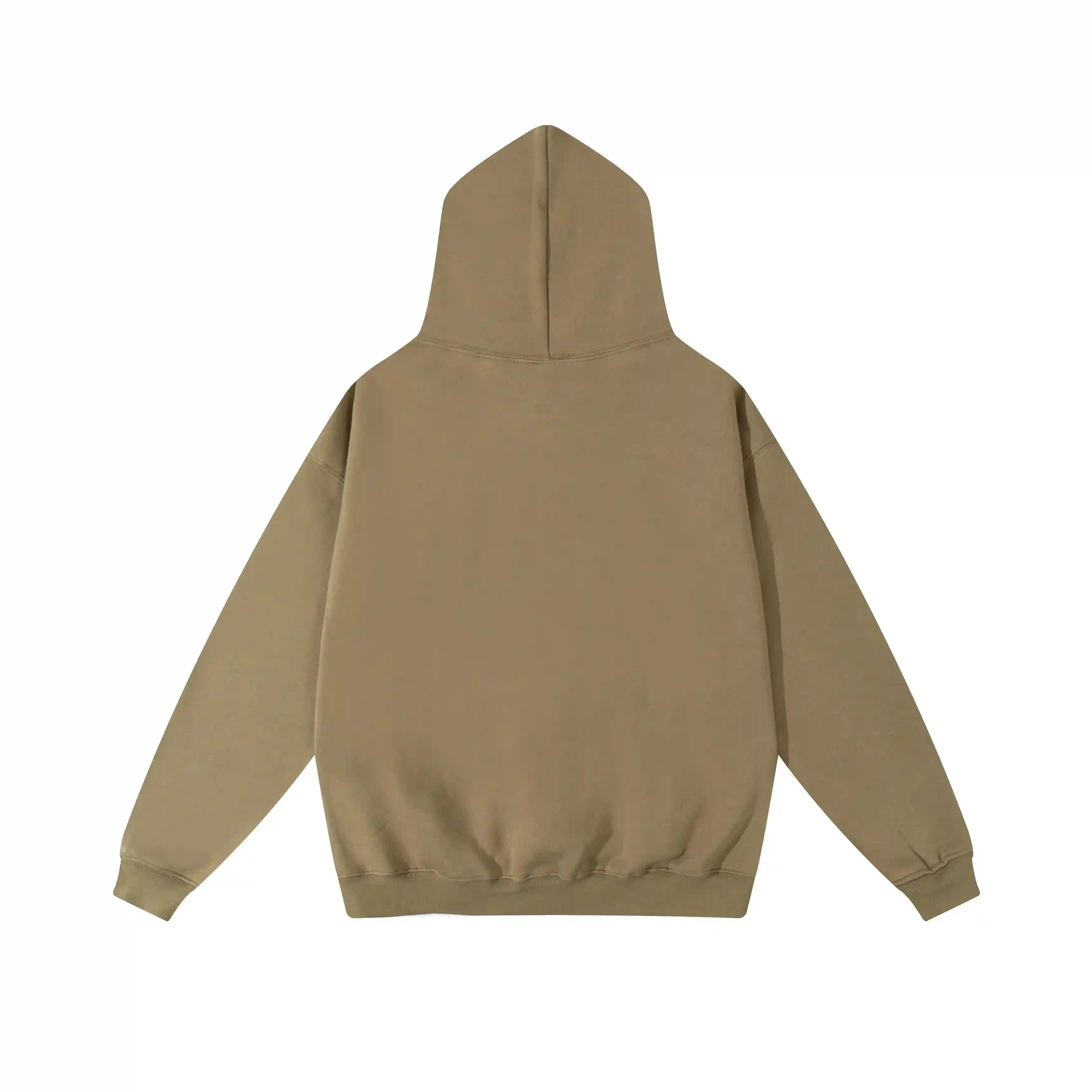 FOG ESSENTIALS Clothing Dark Beige Hooded Tracksuit 4