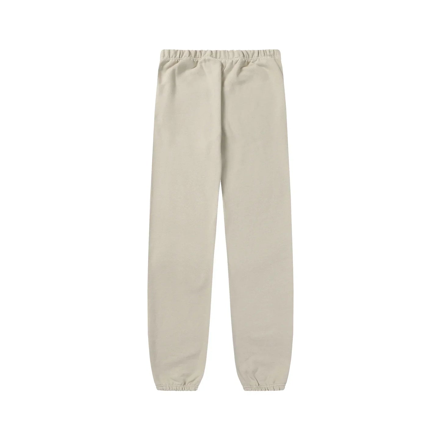 Heathered grey Essentials joggers elastic ankle hem detail