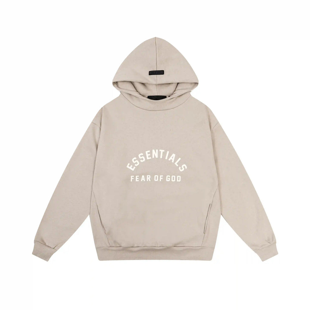 FOG ESSENTIALS Clothing Oatmeal Tracksuit 3