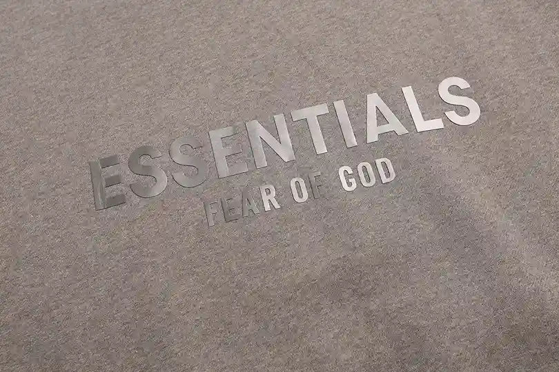 FOG Essentials Clothing Dark Heathered Oatmeal Hoodies