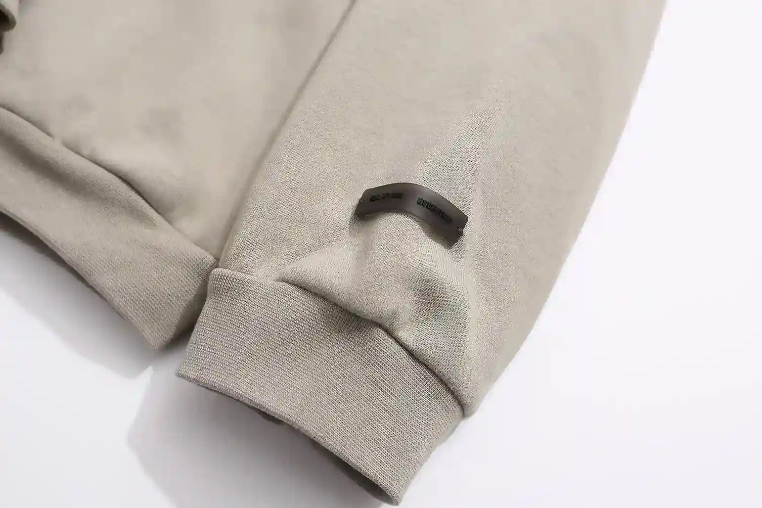 FOG Essentials Zip Heathered Gray Hoodies