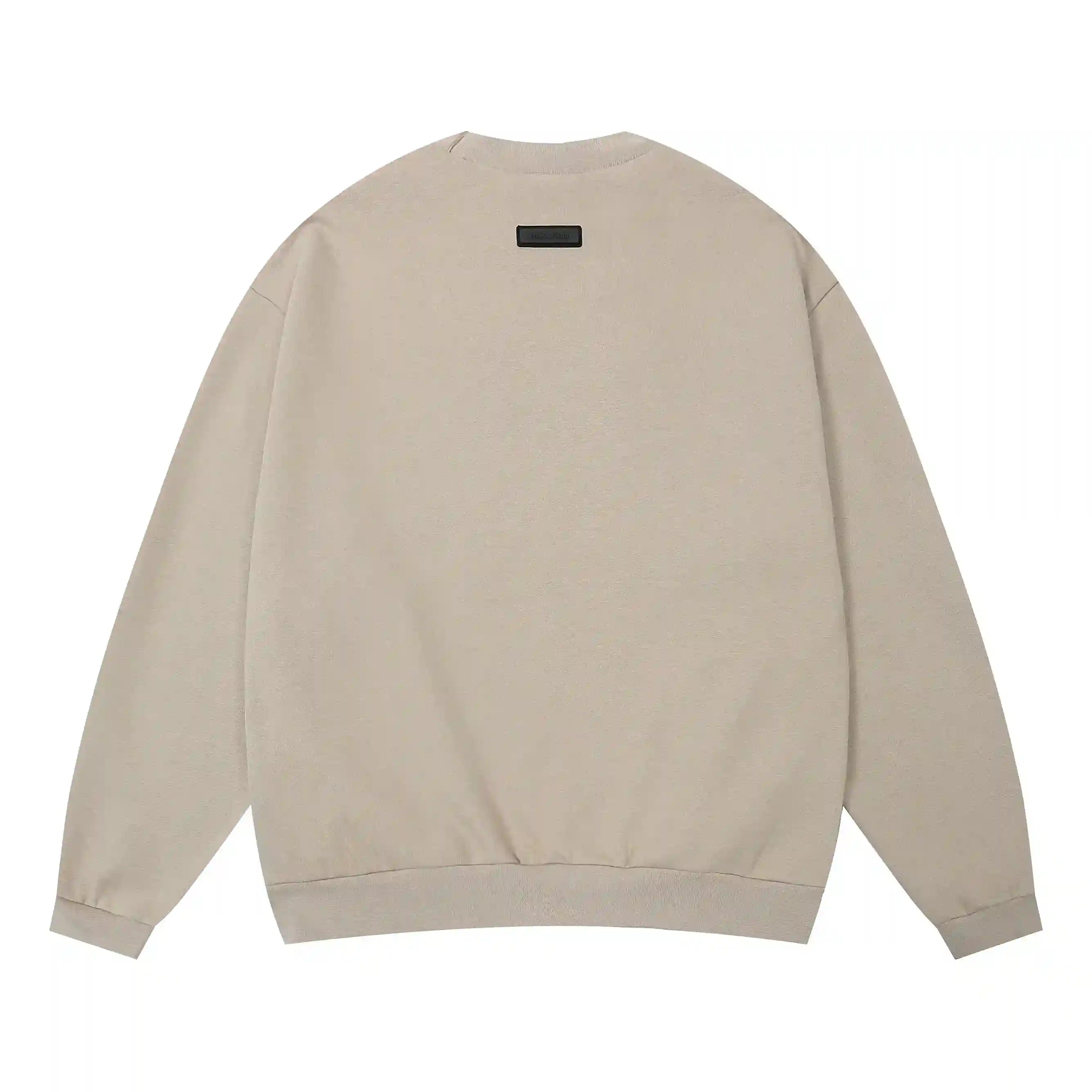 FOG Heathered Grey Sweatshirt Essentials Clothing Back