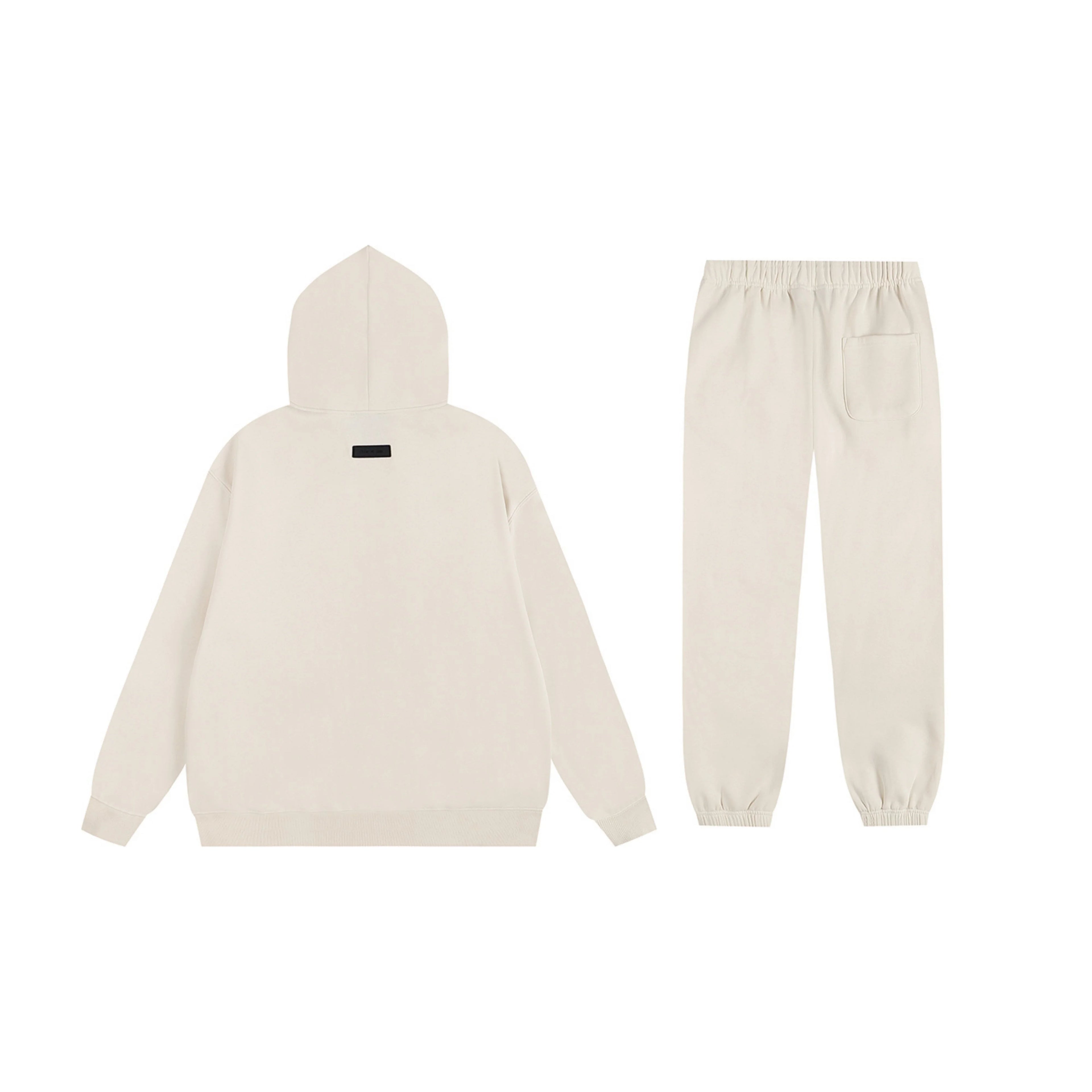 FOG Hooded ESSENTIALS Clothing Cloud Dance Long Sleeve Tracksuit 2