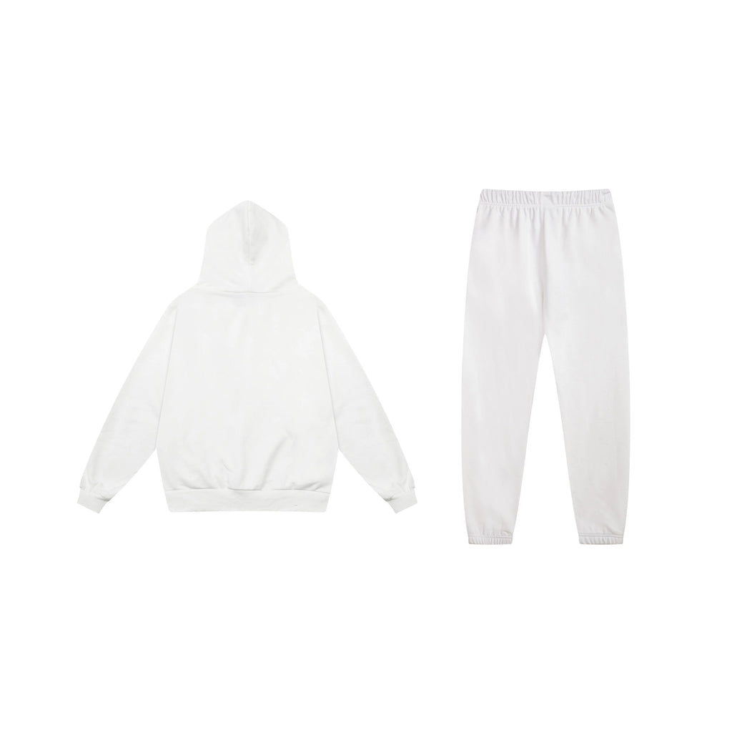 FOG Hooded ESSENTIALS Clothing Eggshell Long Sleeve Tracksuit 2