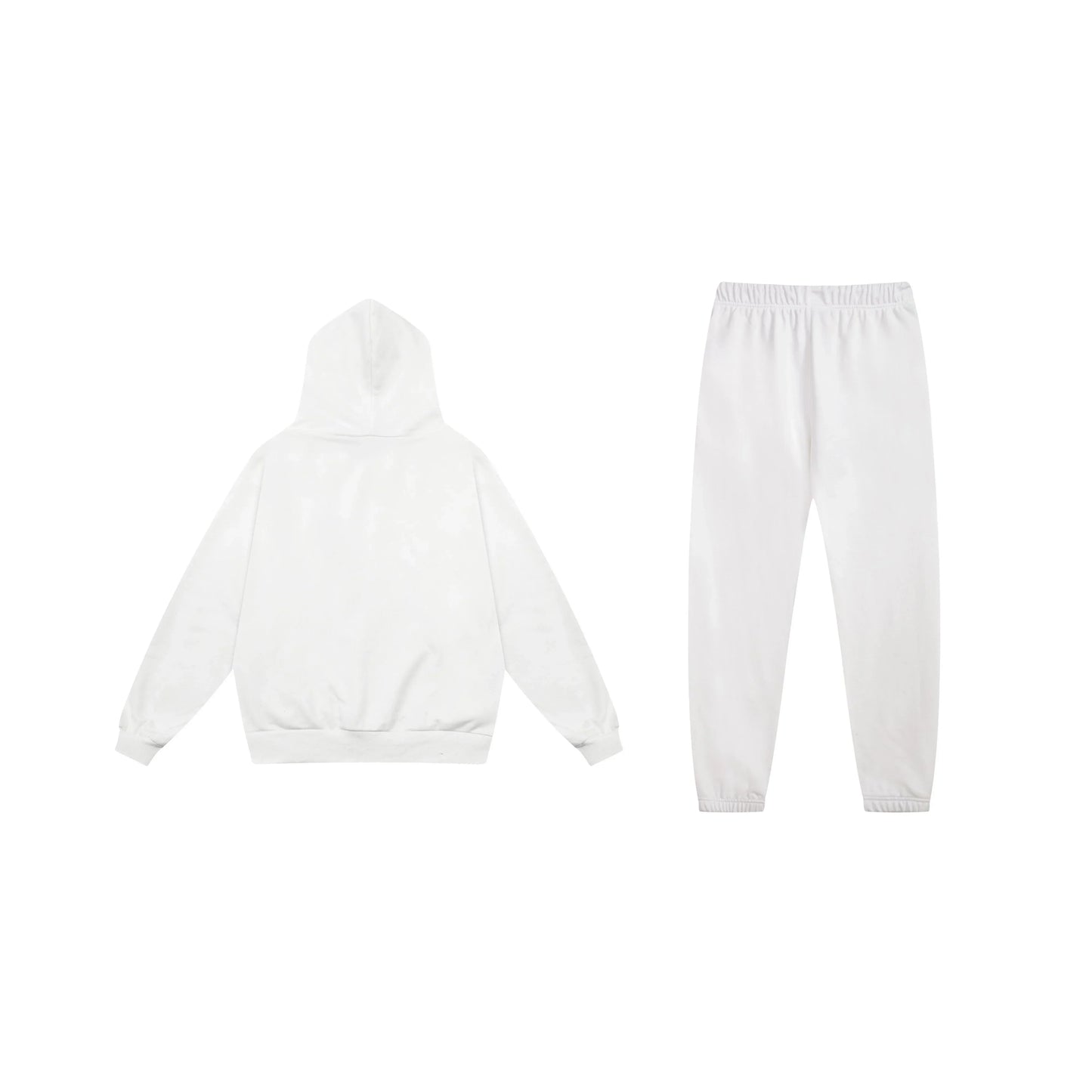 Essentials tracksuit eggshell angled view relaxed fit set