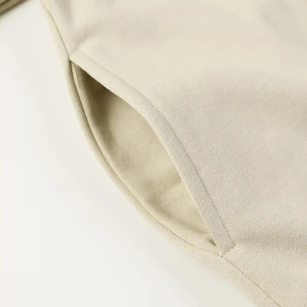 FOG Hooded ESSENTIALS Clothing Light Cream Long Sleeve Tracksuit 6