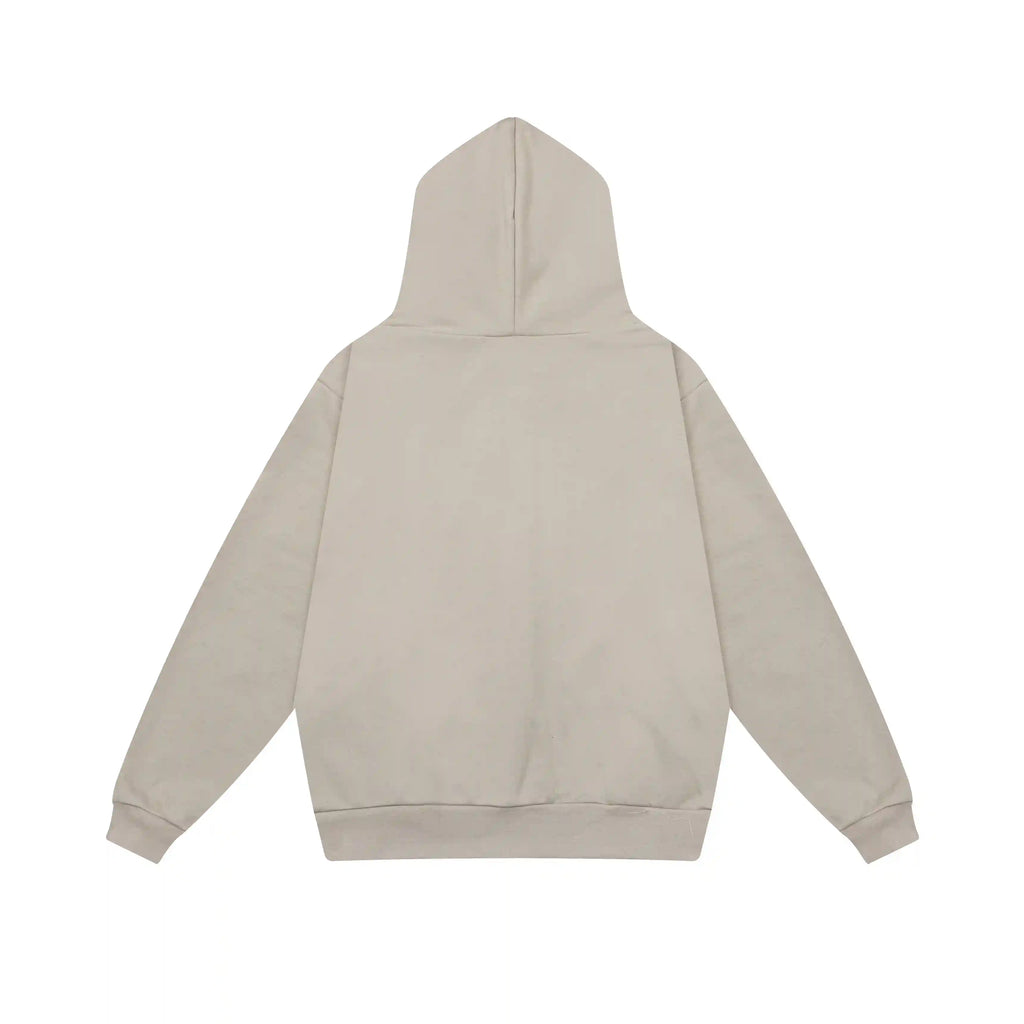 FOG Hooded ESSENTIALS Clothing Pastel Grey Long Sleeve Tracksuit 4