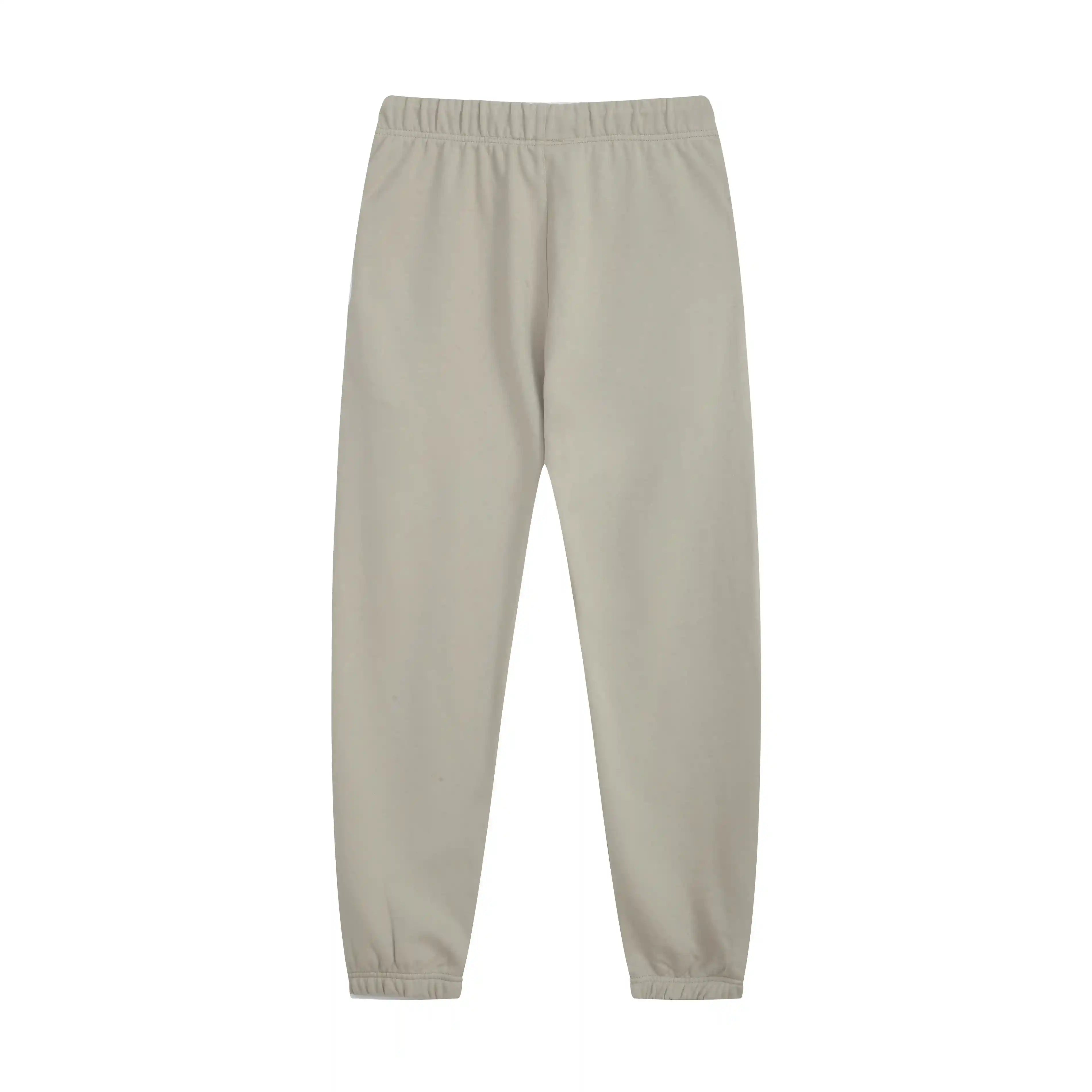 FOG Hooded ESSENTIALS Clothing Pastel Grey Long Sleeve Tracksuit 6