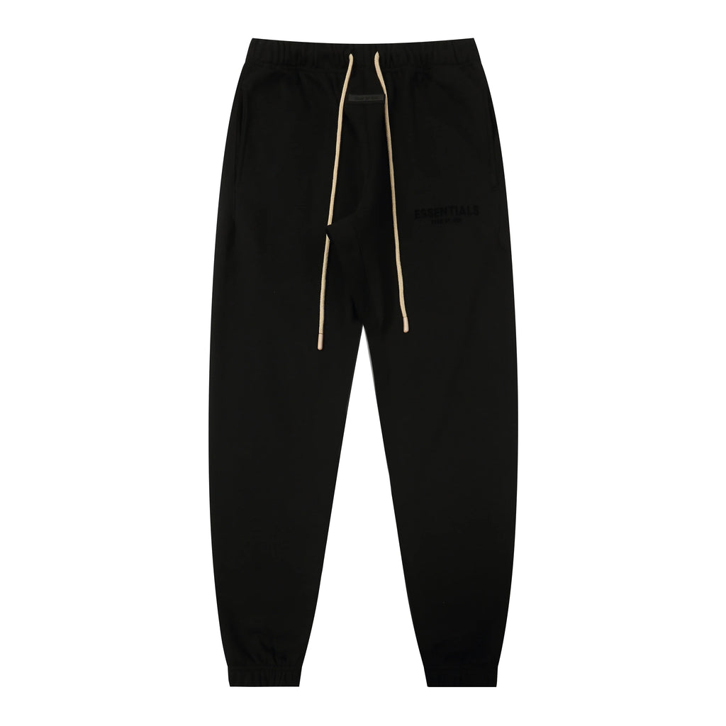 FOG Hooded Sweatshirt ESSENTIALS Clothing Black Long Sleeve Tracksuit 5