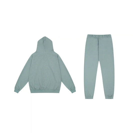 Essentials tracksuit dawn angled view relaxed fit set