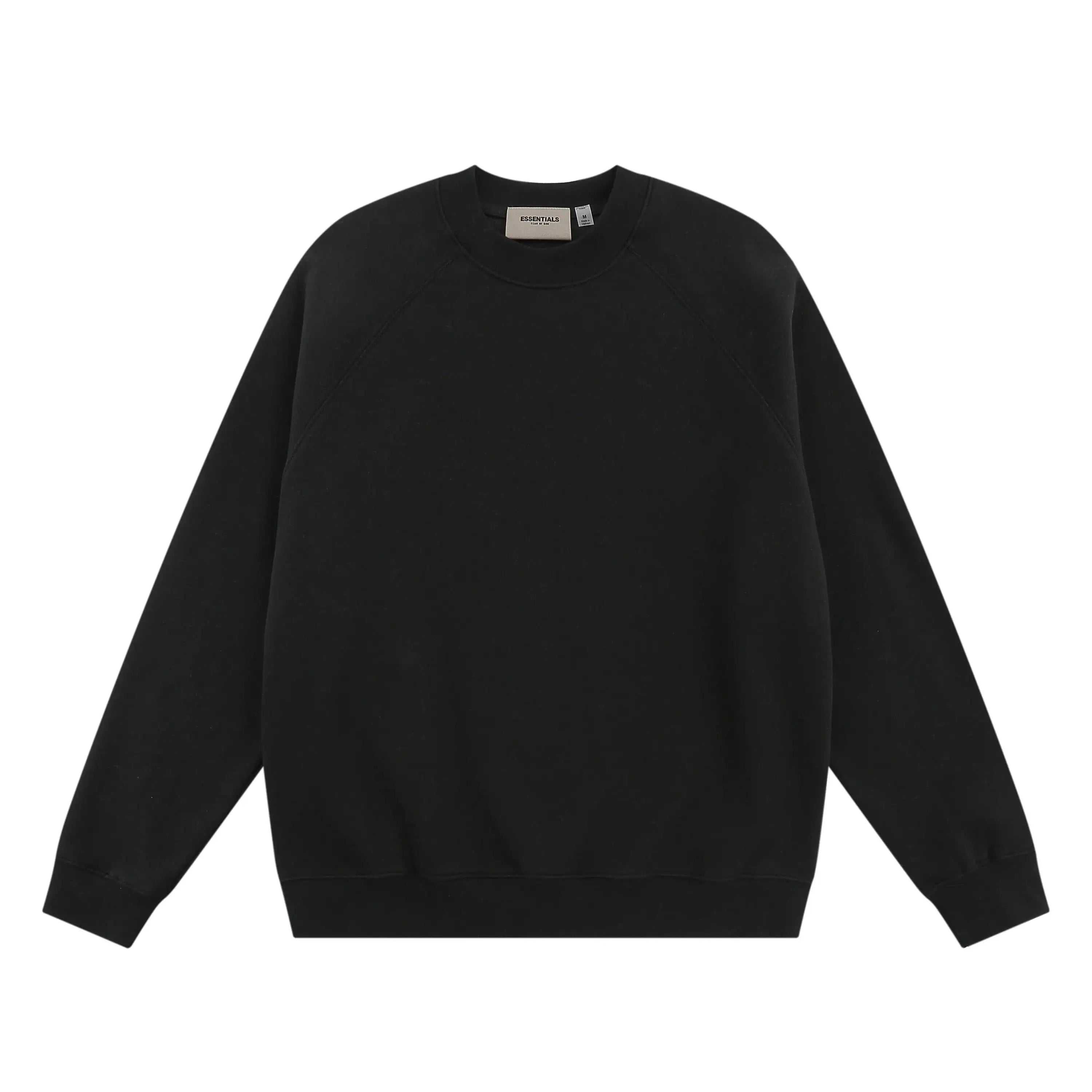 FOG Pure Sweatshirt ESSENTIALS Clothing Black Long Sleeve Tracksuit 3