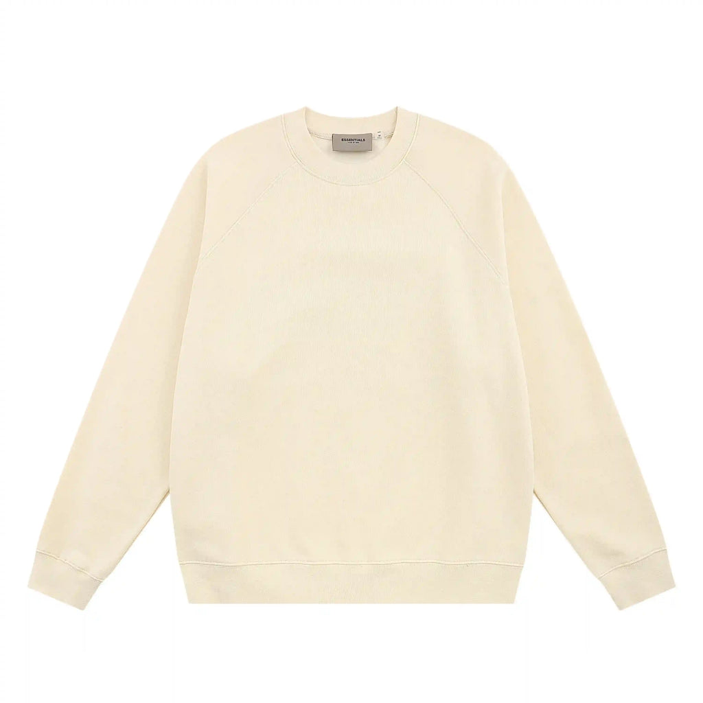 FOG Pure White ESSENTIALS Clothing Light Cream Long Sleeve Tracksuit 3