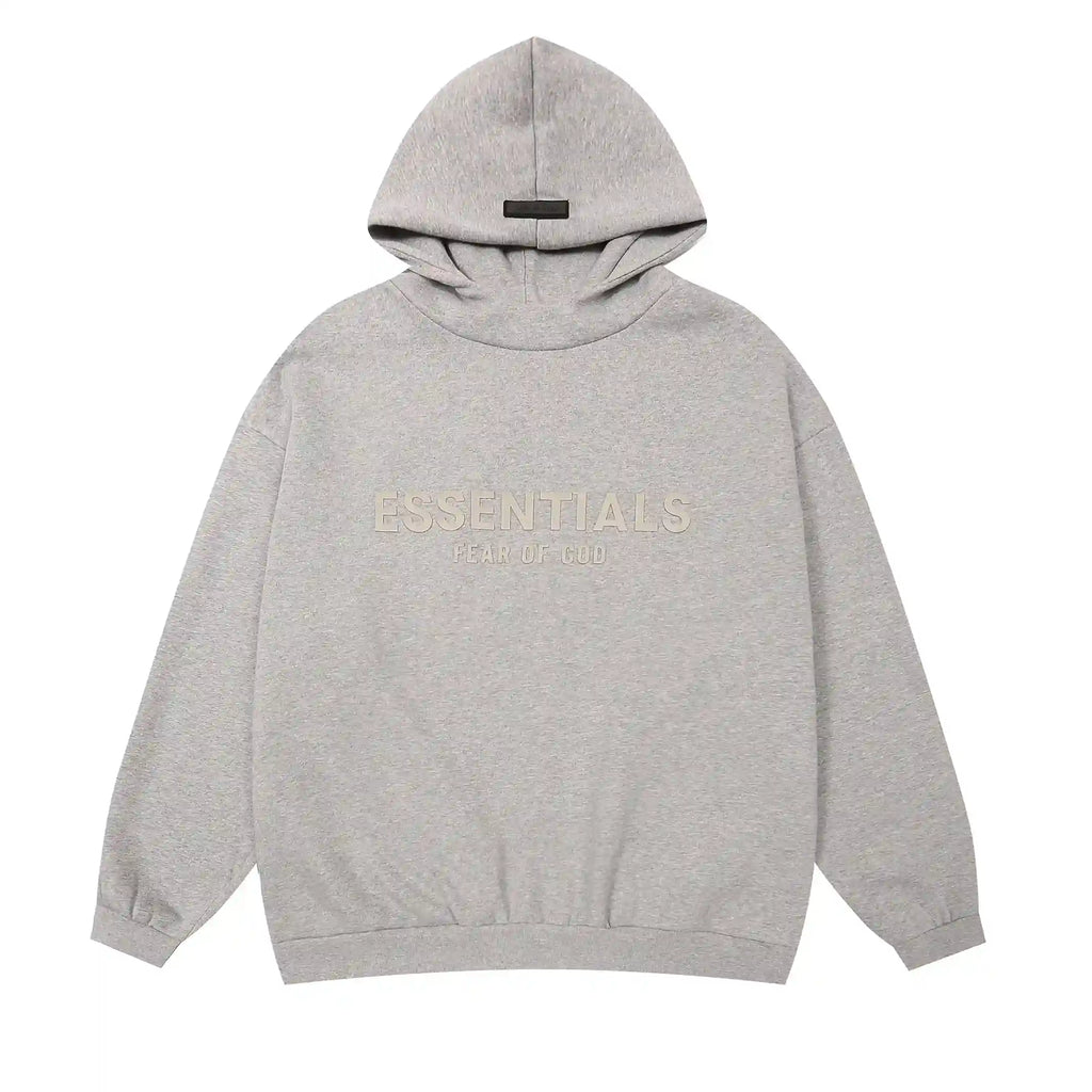 FOG Stylish ESSENTIALS Clothing Dark Heather Oatmeal Longsleeve Tracksuit 3