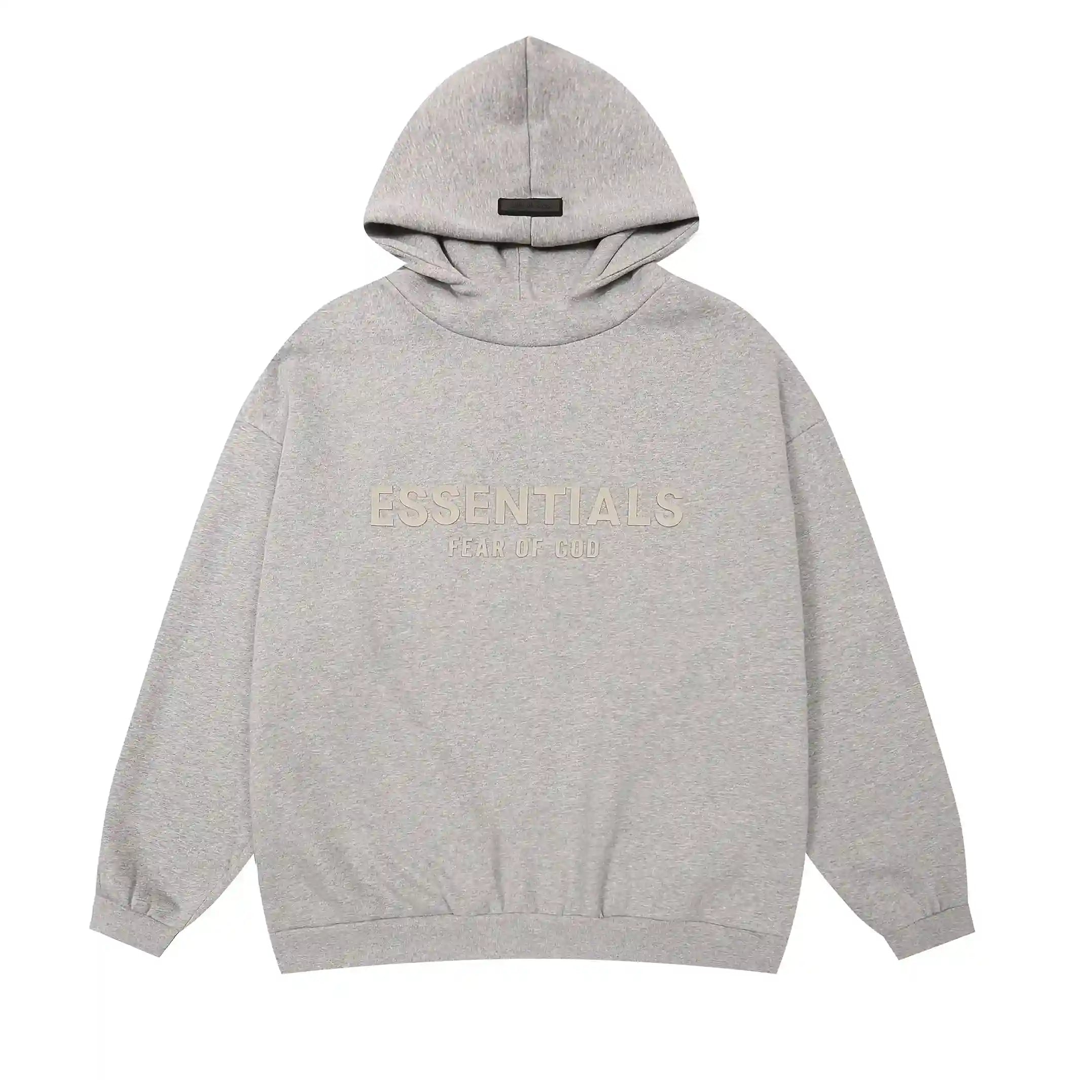 FOG Stylish ESSENTIALS Clothing Dark Heather Oatmeal Longsleeve Tracksuit 3